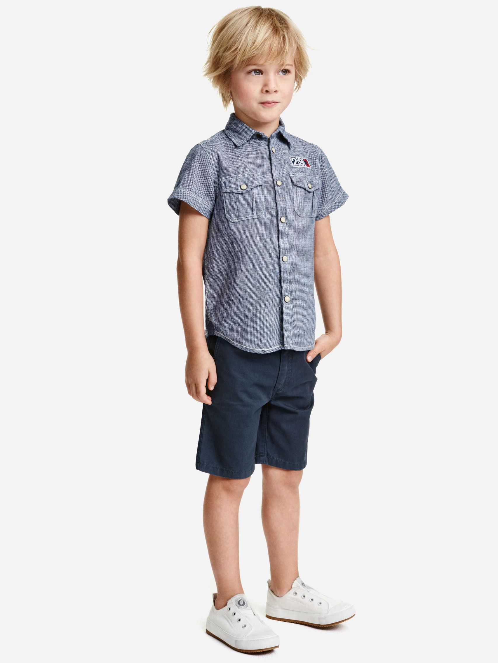 

Шорты H&M 2619623-AAQJ 92 см Темно-синие