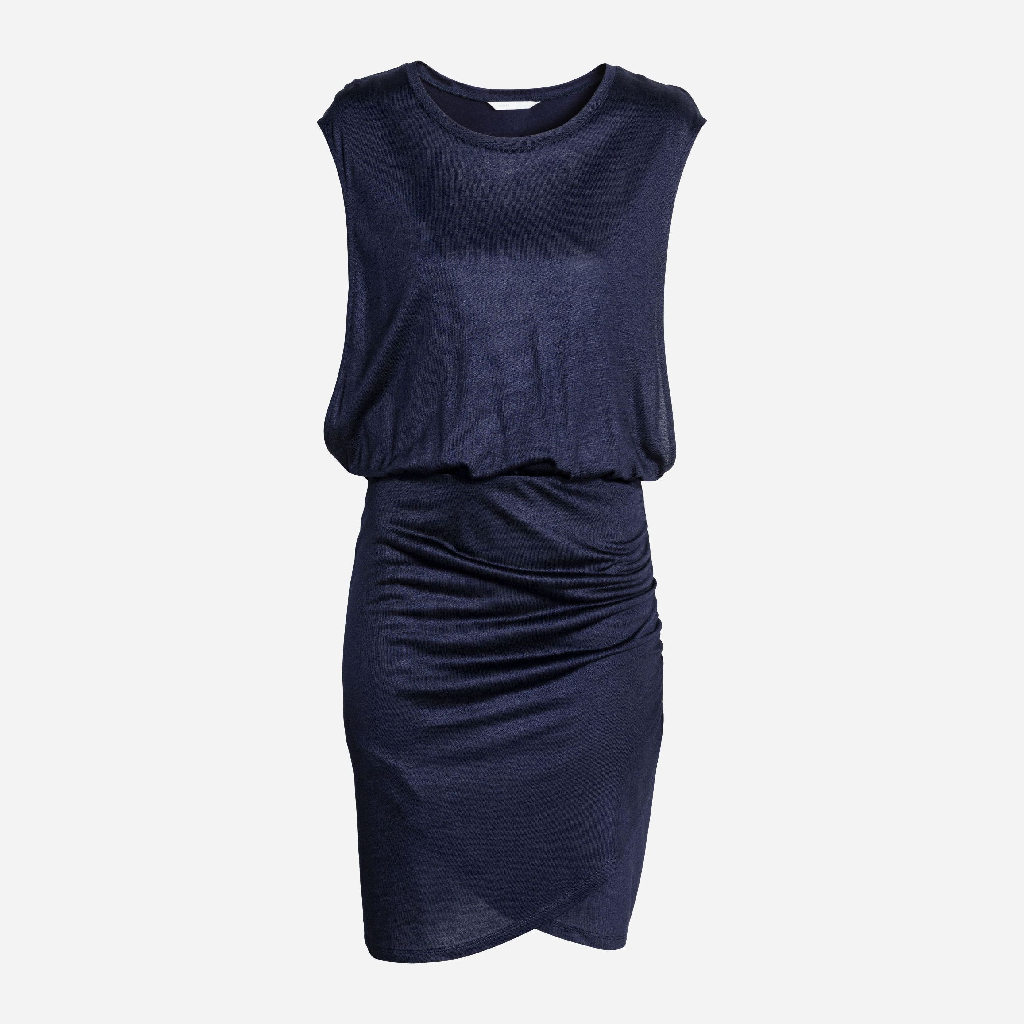

Платье для беременных H&M Mama 4426725-AAQJ M Темно-синее