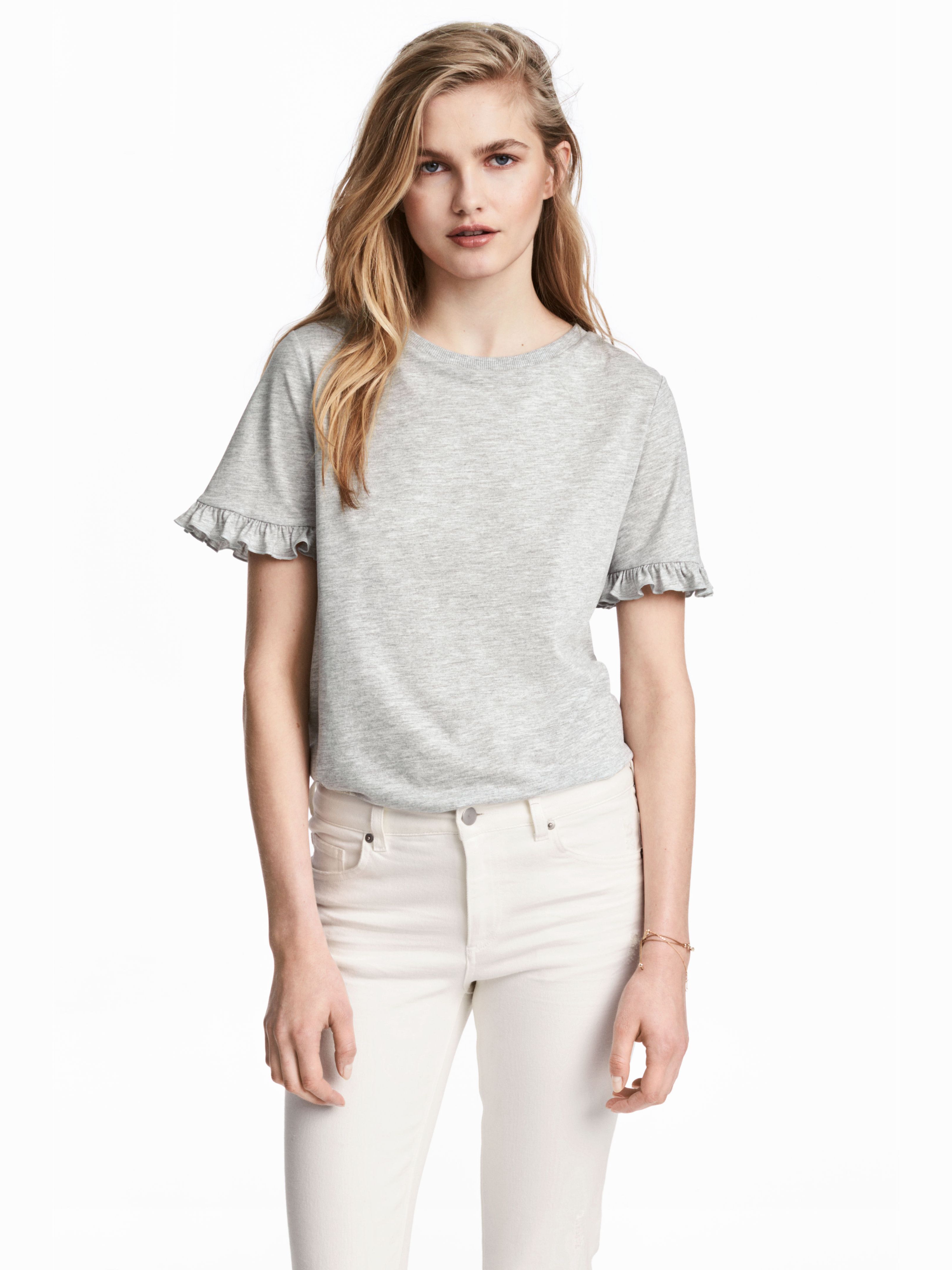 

Футболка H&M 5109575-ABKU XS Серая