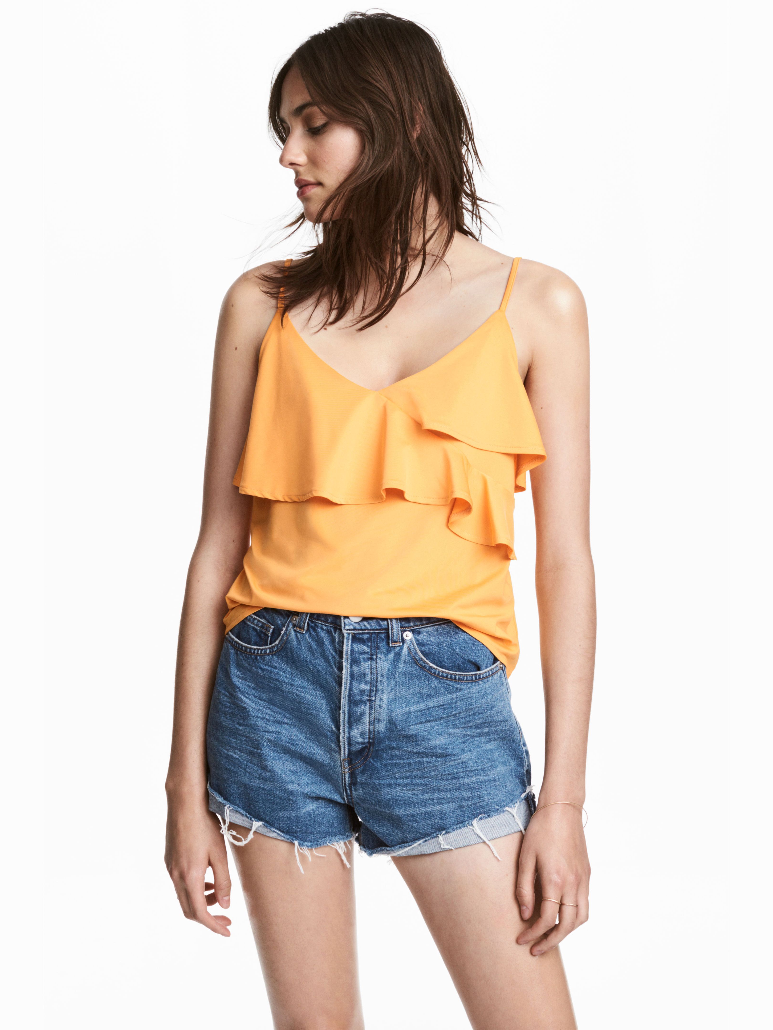 

Топ H&M 5206585-ACUU XL Желтый