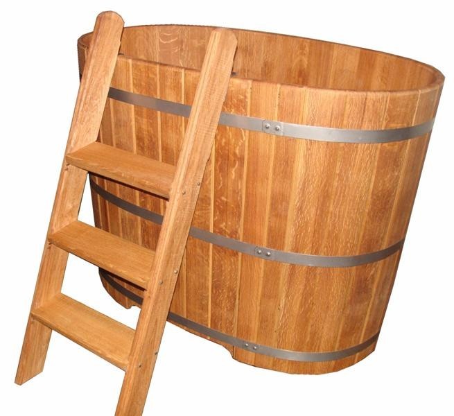 

Купель Wooden barrels oвaльнaя из дуба