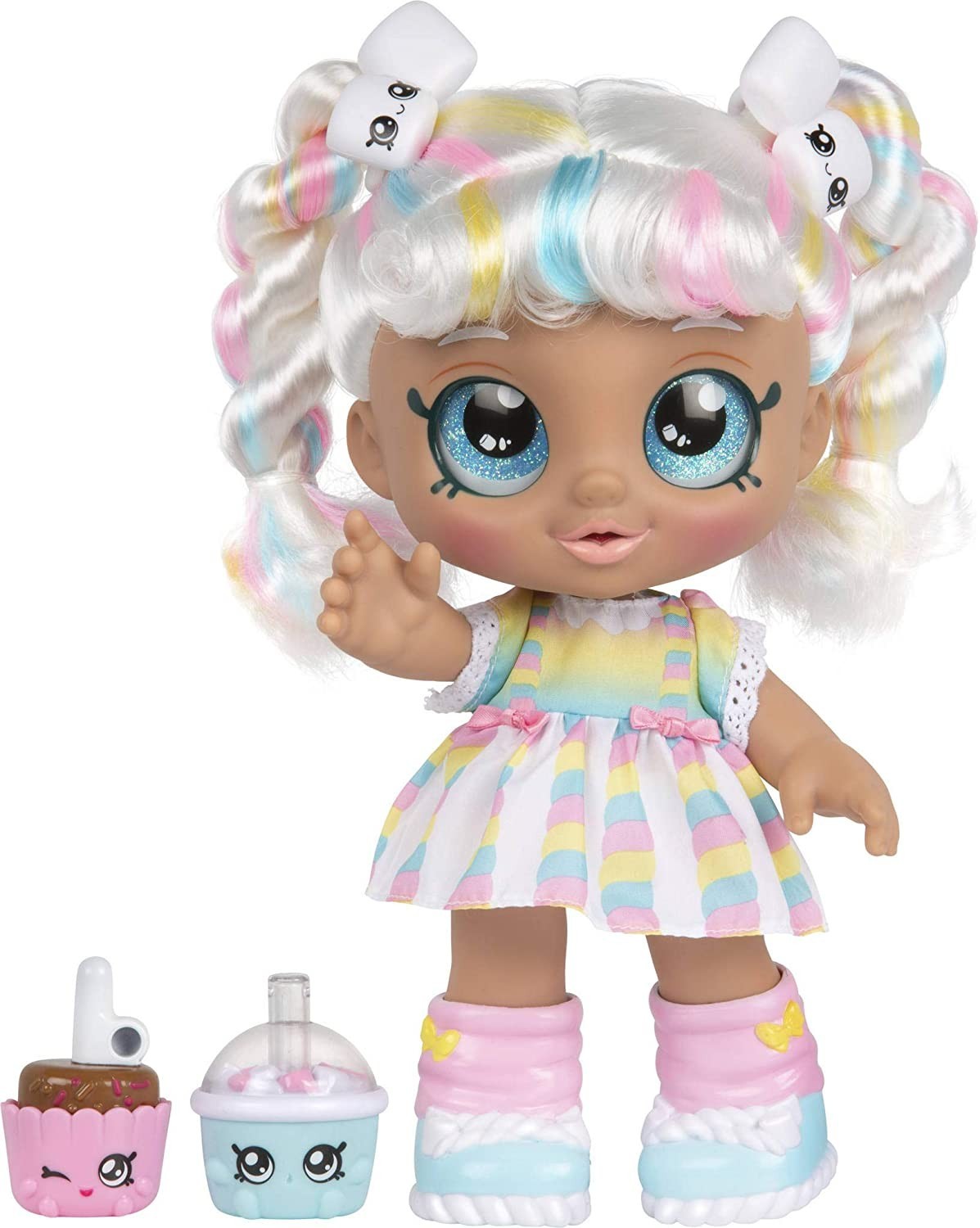 

Кукла Moose Kindi Kids Марша Мелло Зефирка Кинди Кидс Snack Time Friends Marsha Mello (50009)