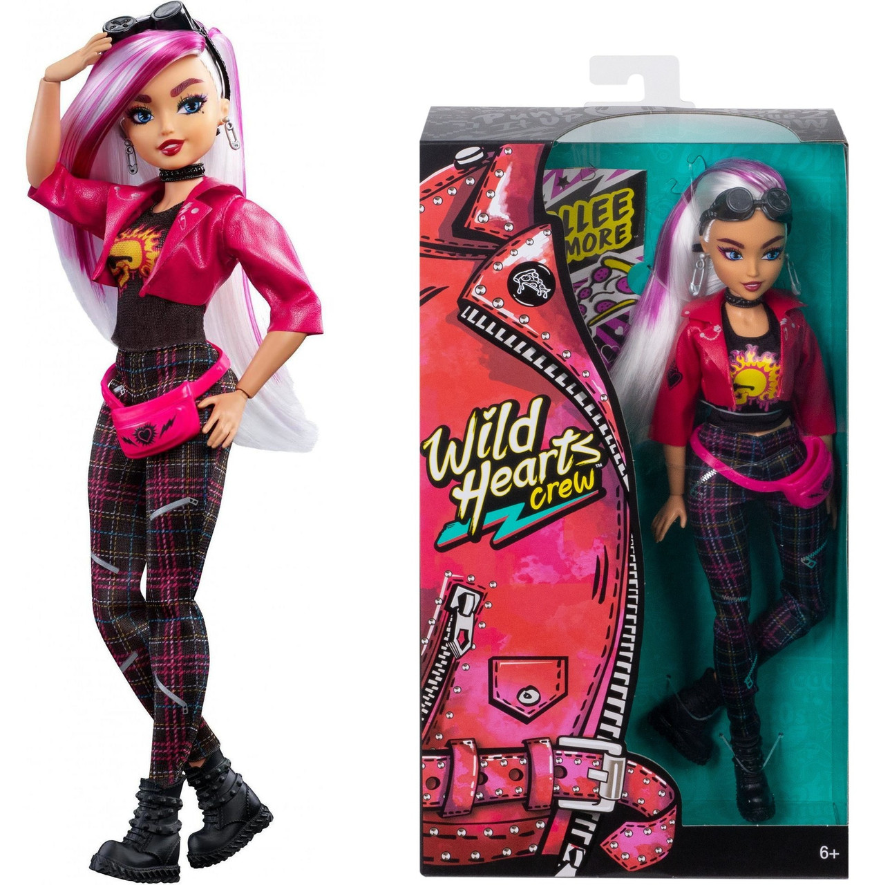 

Кукла Mattel Команда Диких Сердец Релли Редмор Wild Hearts Crew Rallee Radmore Doll (GGV75)
