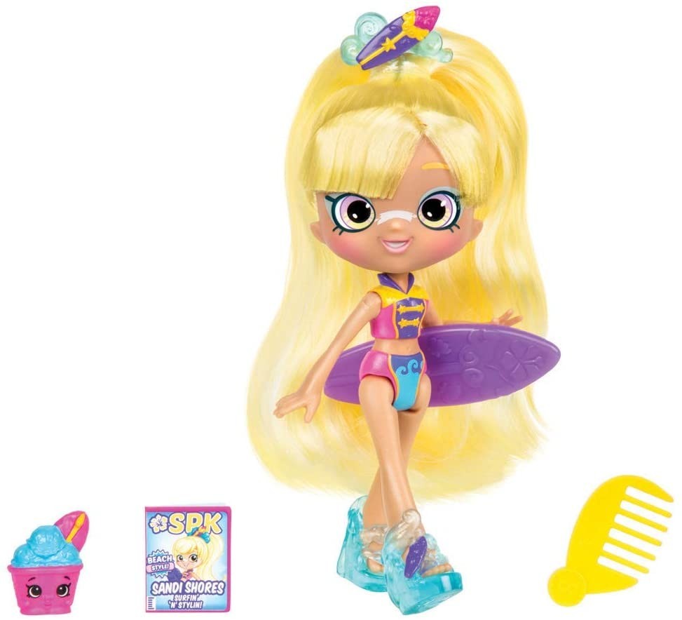 

Кукла Shopkins Shoppies Шопкинс Сэнди Шорс Пляжный сезон Beach Style Dolls Sandy Shores (HPP35300)