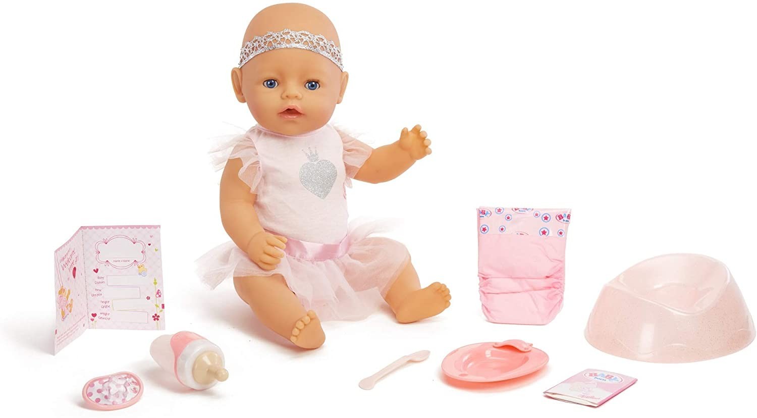 

Кукла Zapf Беби Борн Голубые глазв Baby Born Interactive Doll Blue Eyes Zapf Creation (916274)