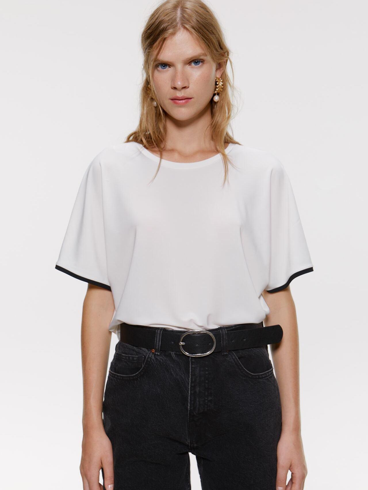 

Футболка Zara 1165/639/250-ABAK L Молочная