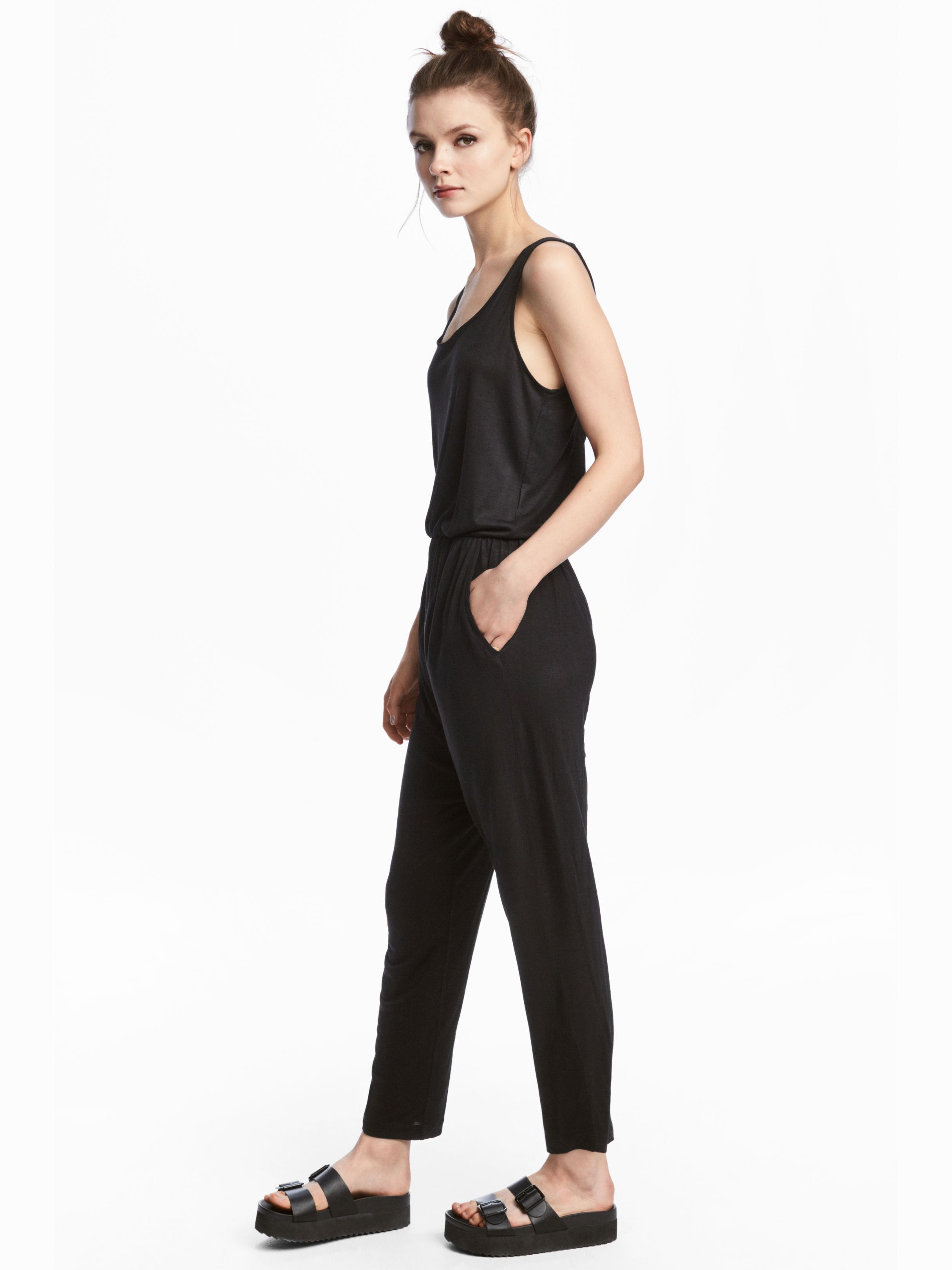 

Комбинезон H&M 3310935-AAAD XS Черный