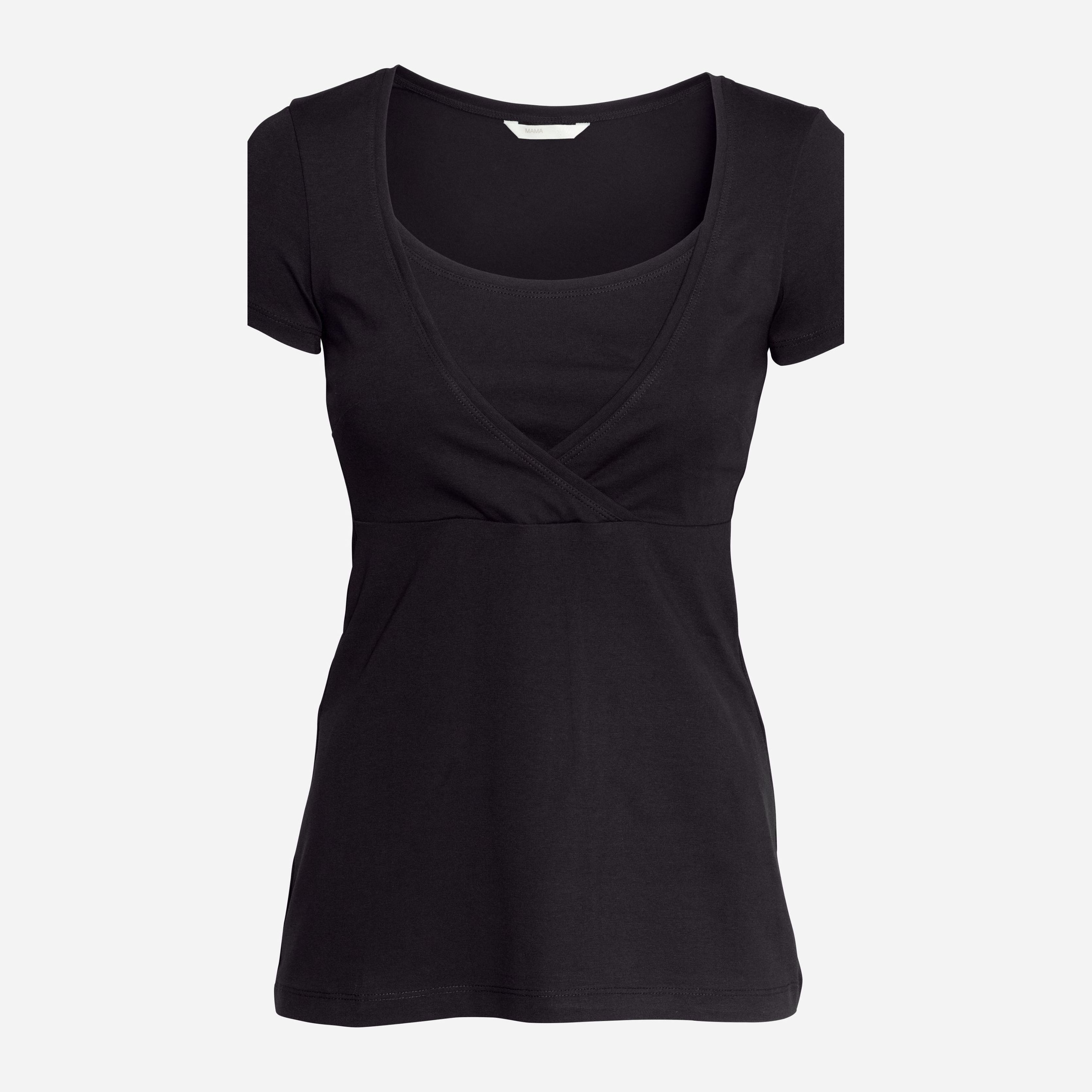 

Футболка для кормящих мам H&M Mama 4334146-AAAD-AAAD XL Черная