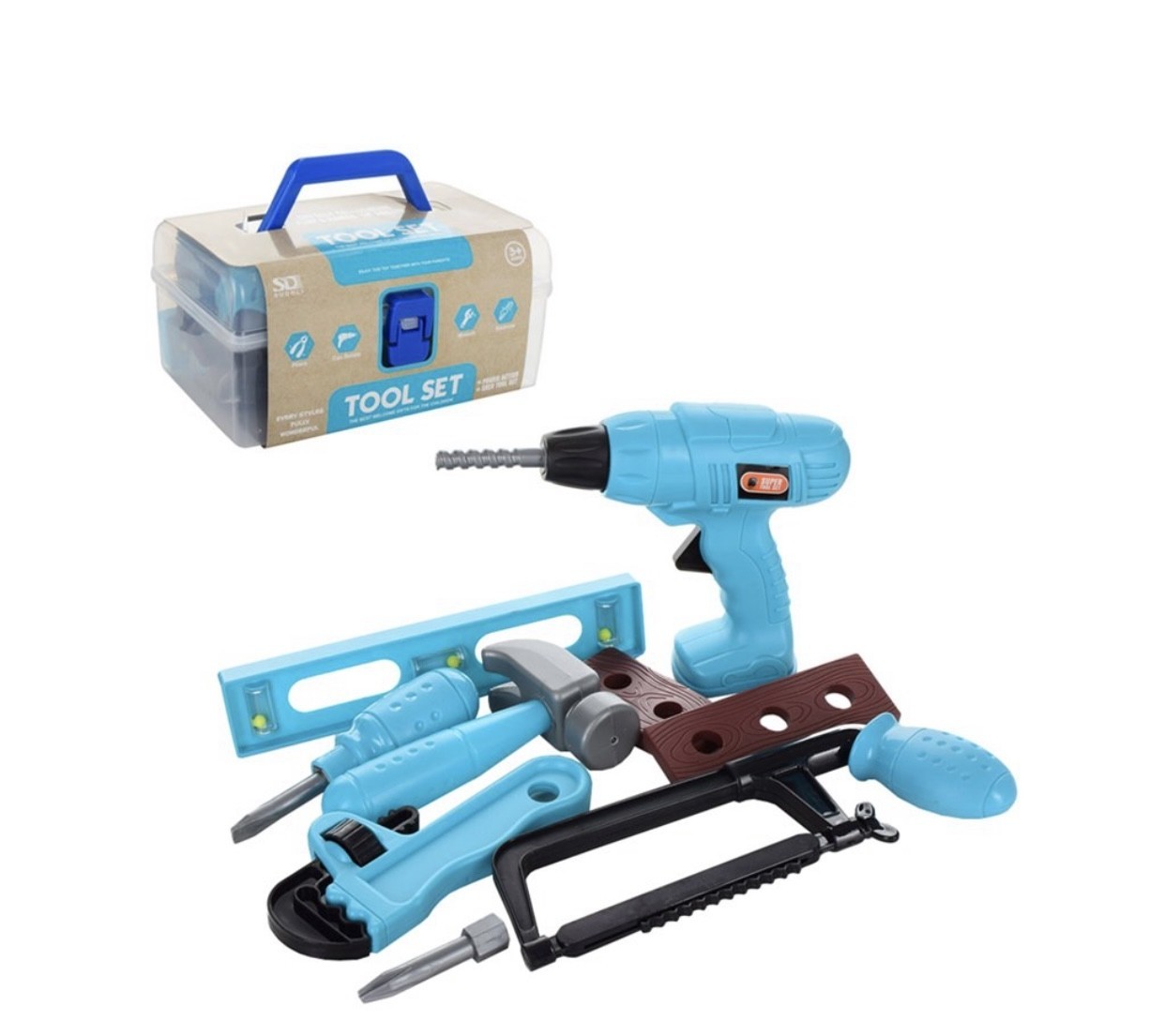 

Набор инструментов в чемодане Tool set 6607-1