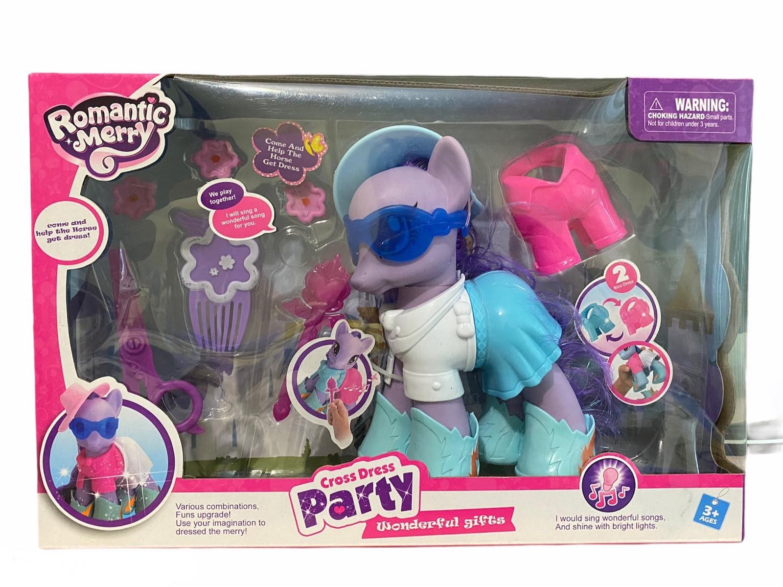 

Пони Модница Star toys 88466 (48/2), свет, звук, сенсорная палочка, с аксессуарами, в коробке