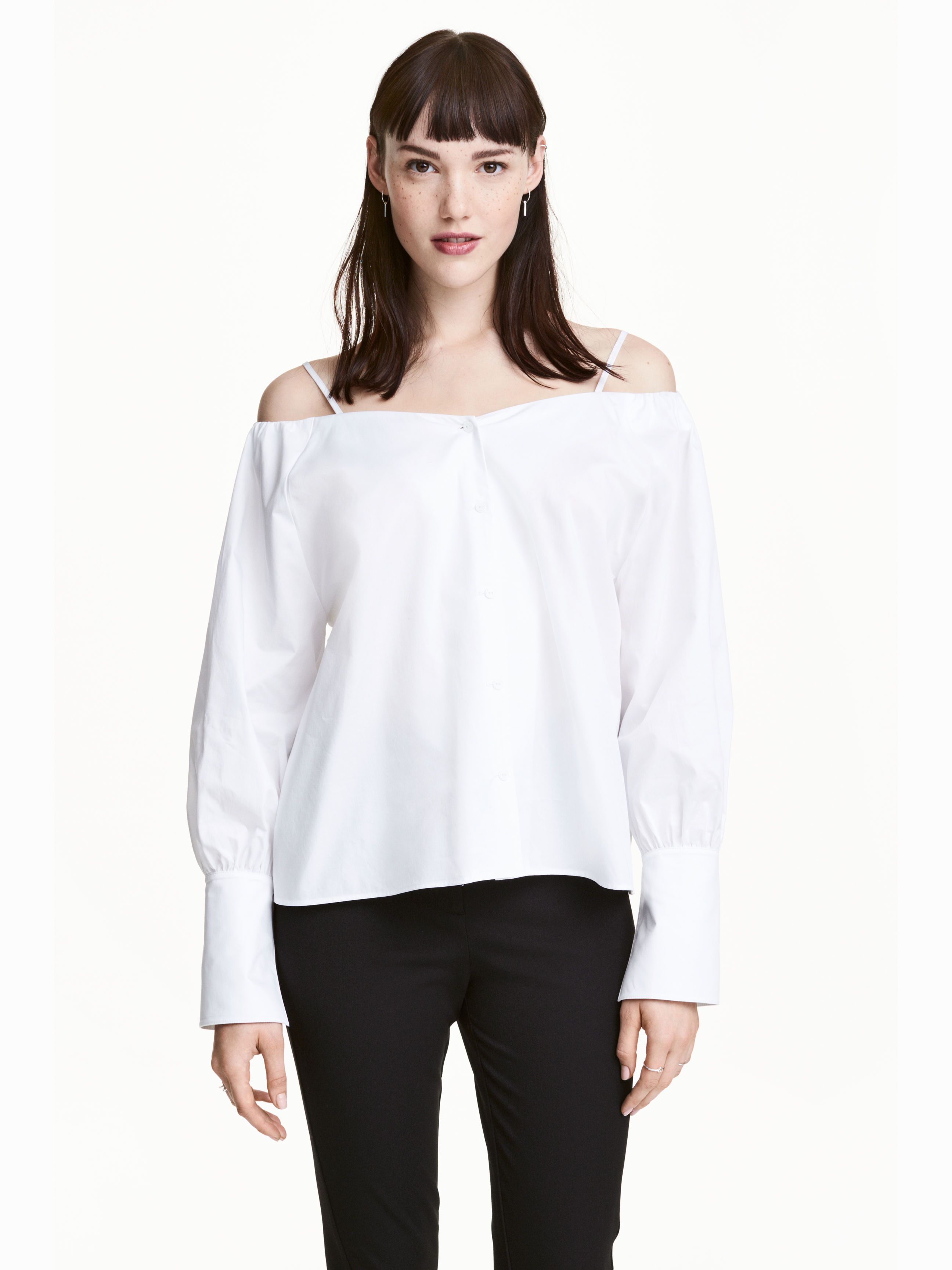 

Блузка H&M 4910865-ACTS 34 Белая