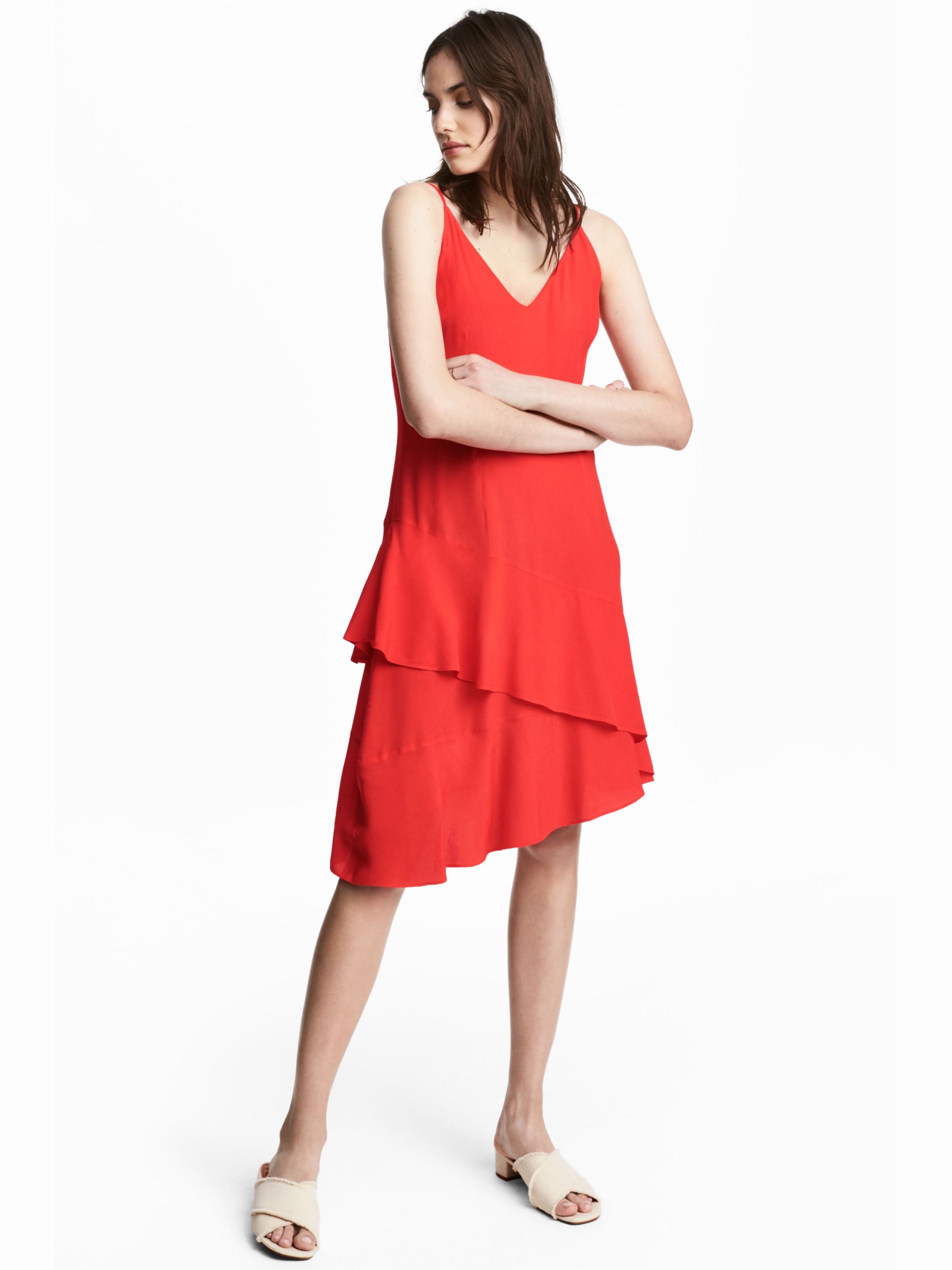 

Платье H&M 4883115-ACVF 46 Красное