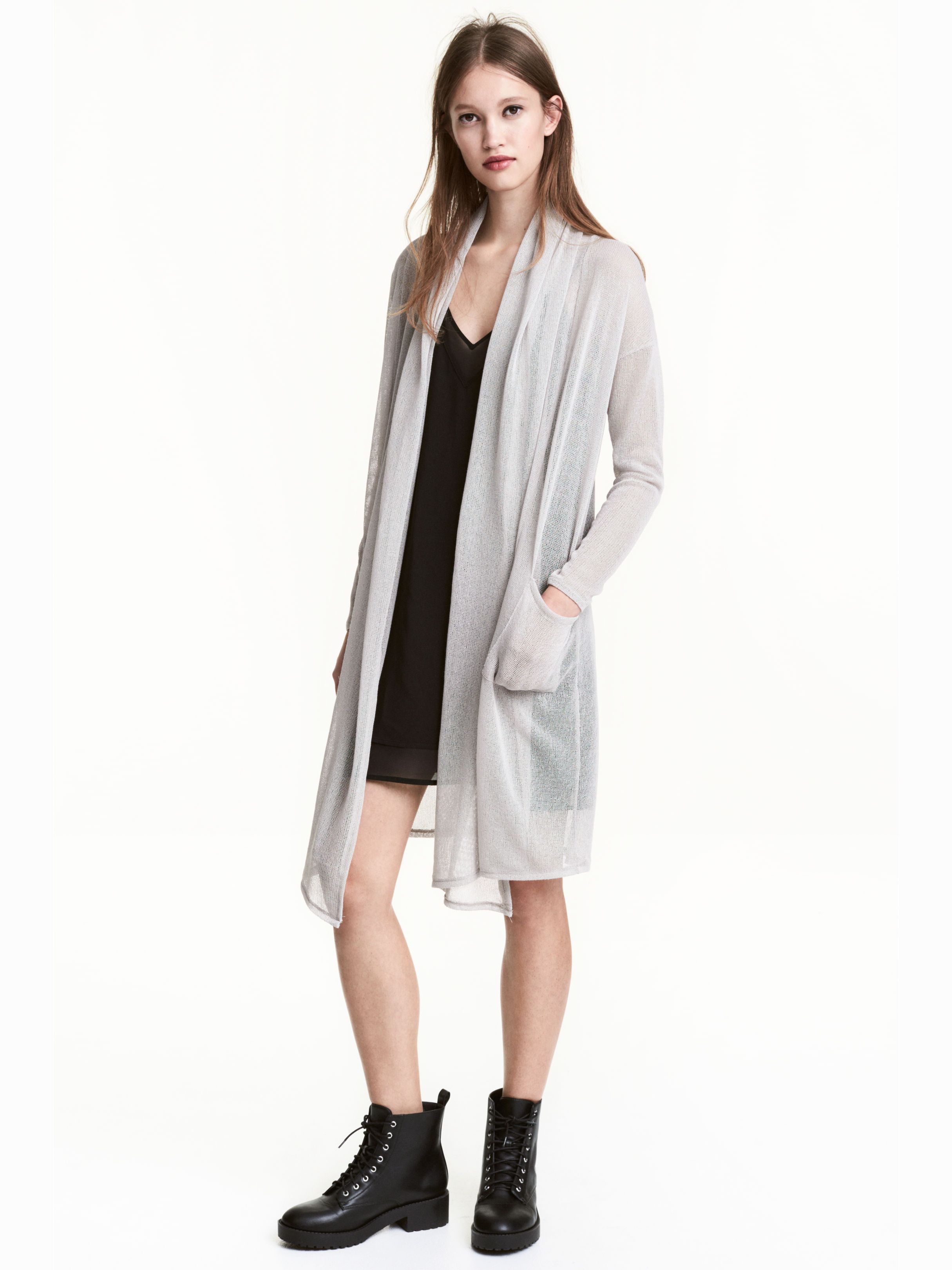 

Кардиган H&M 4792475-ABKU XS Серый