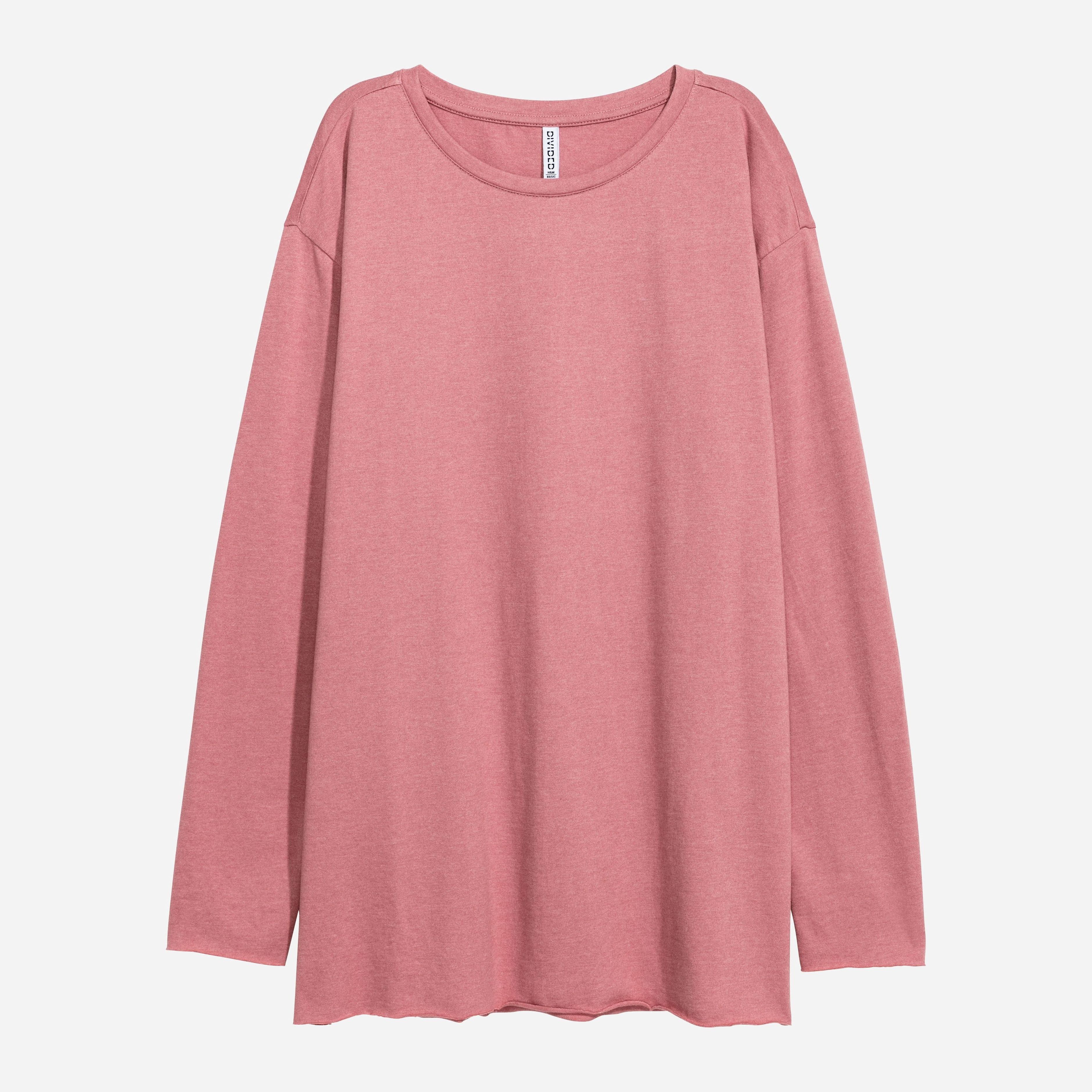 

Лонгслив H&M 5167126-ACWR XS Светло-красный