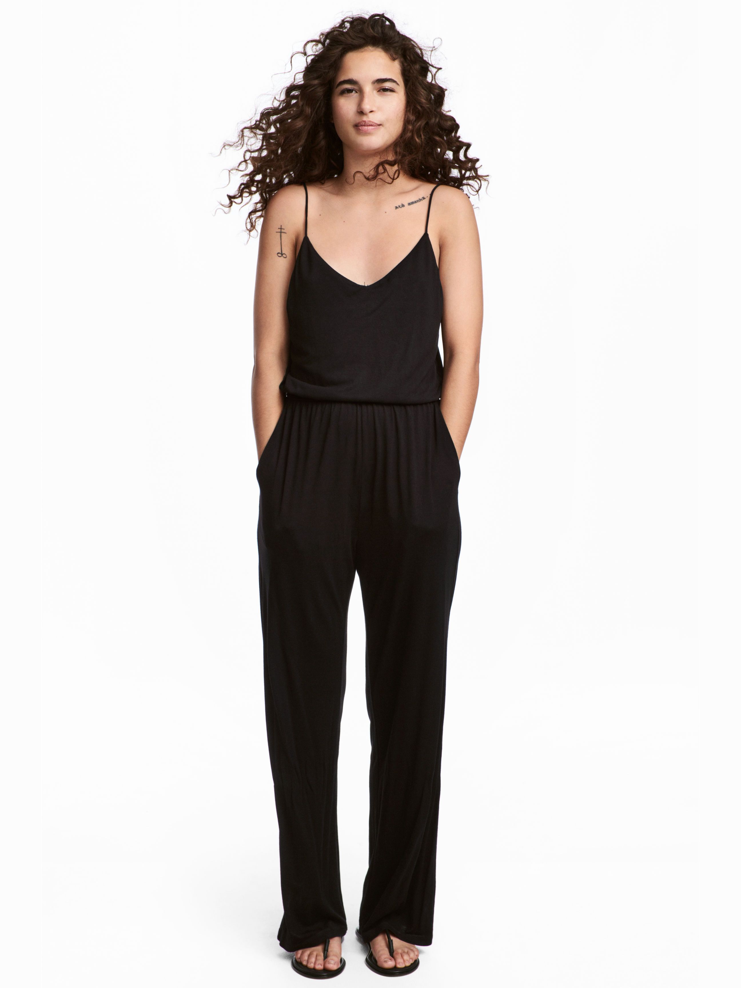 

Комбинезон H&M 5013165-AAAD XL Черный