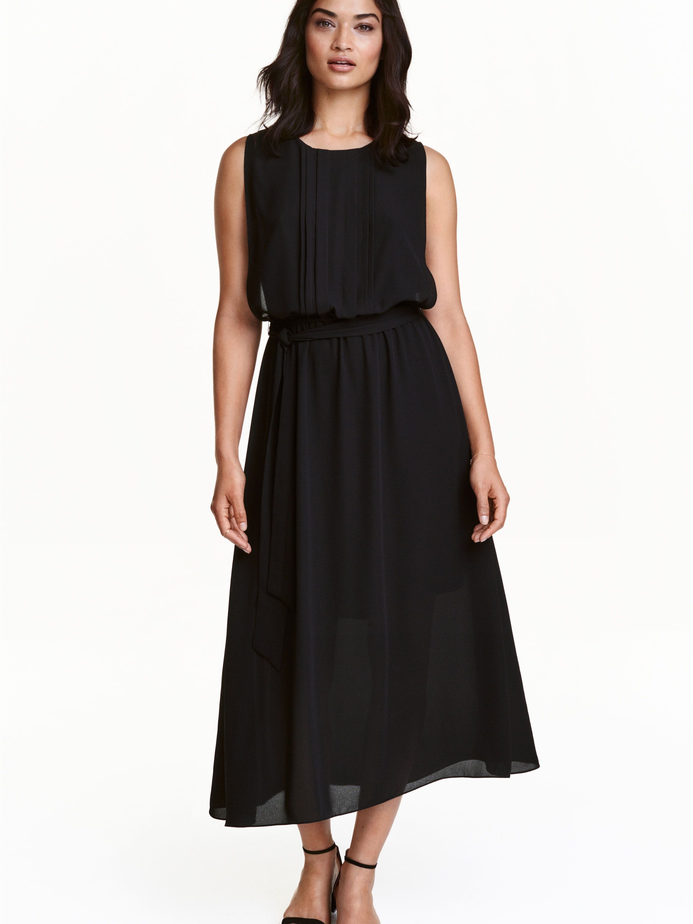 

Платье для беременных H&M Mama 3492534-AAAD M Черное
