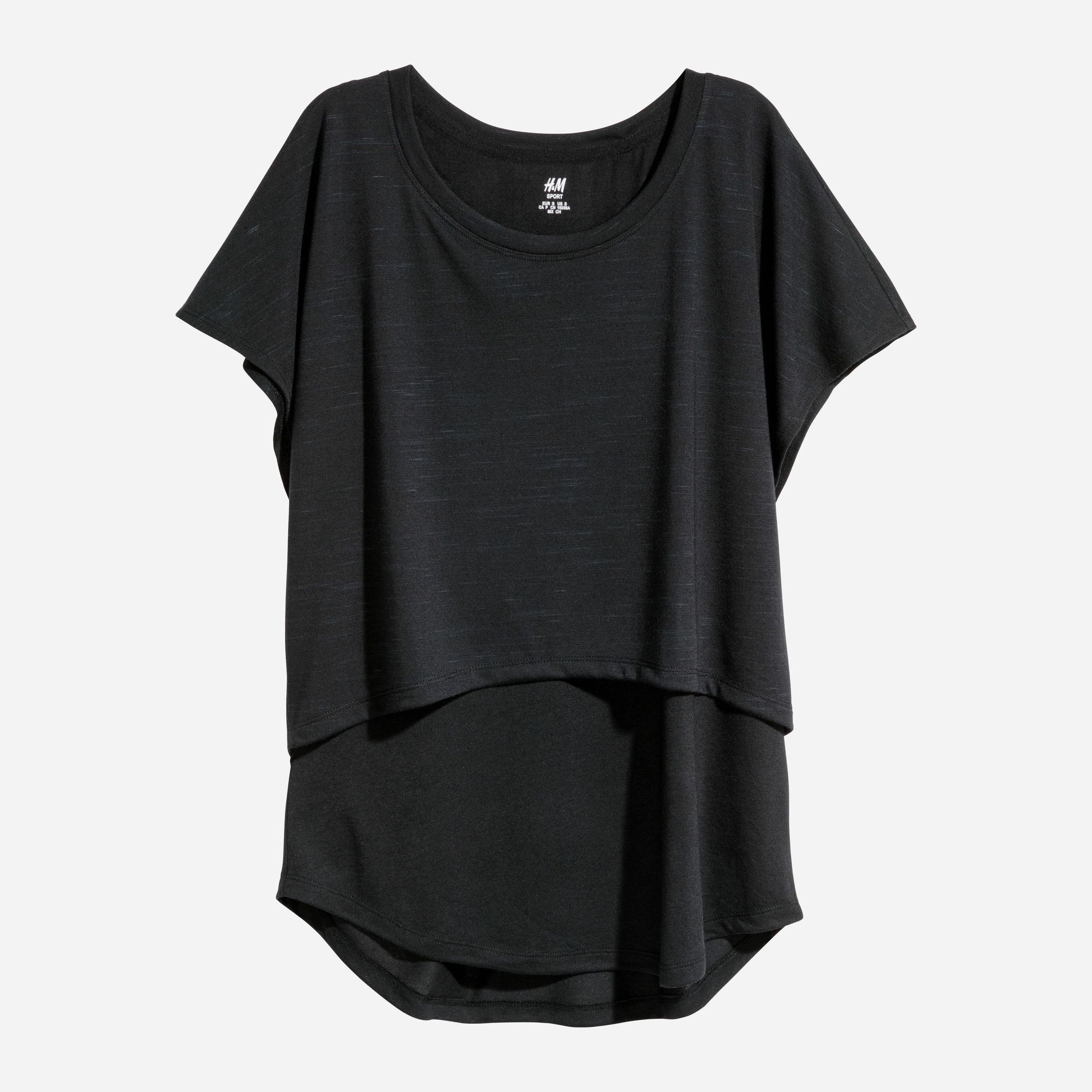 

Футболка H&M 5637076-AAAD XL Черная