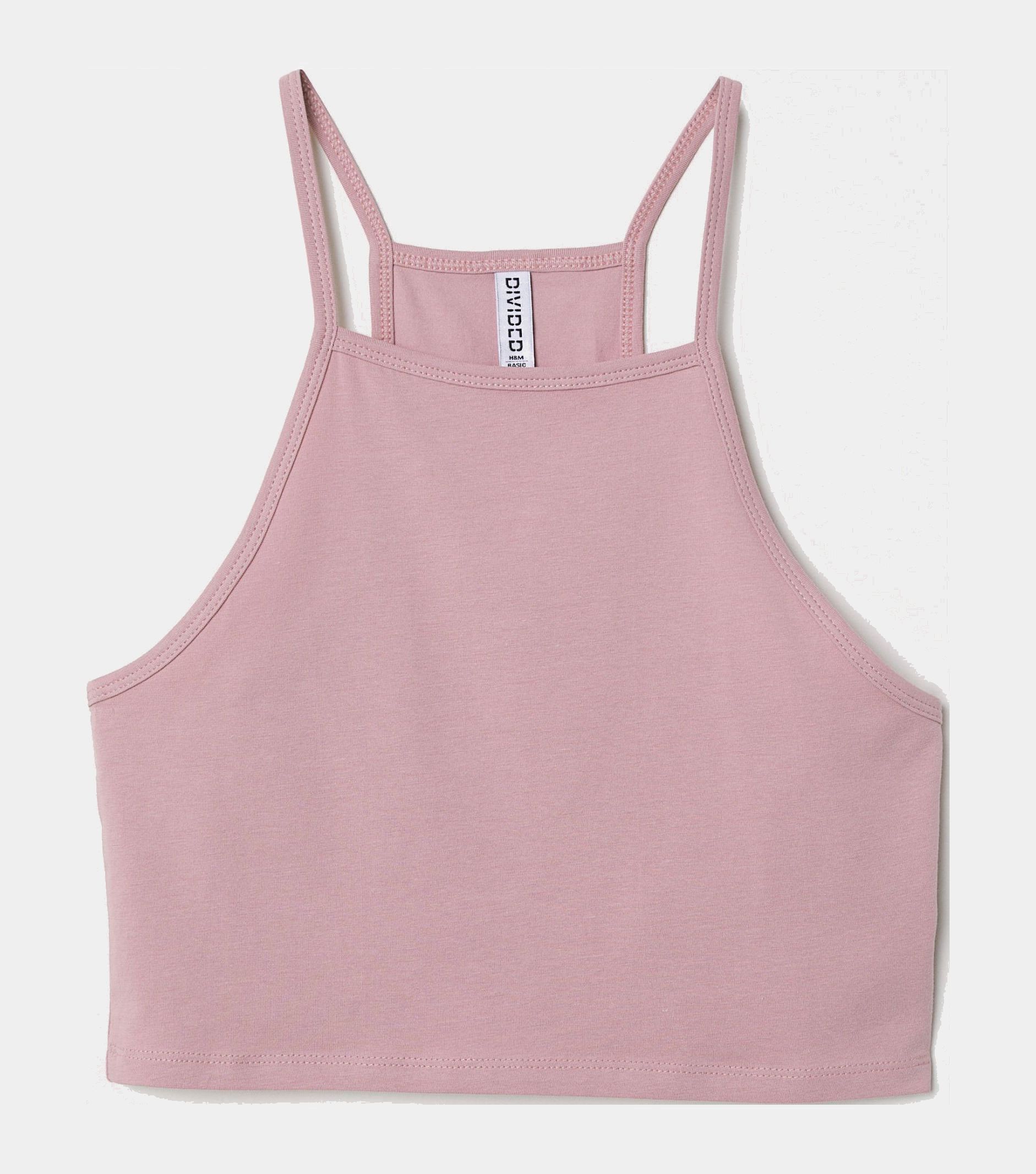 

Топ H&M 3772777-ACUH M Бледно-розовый