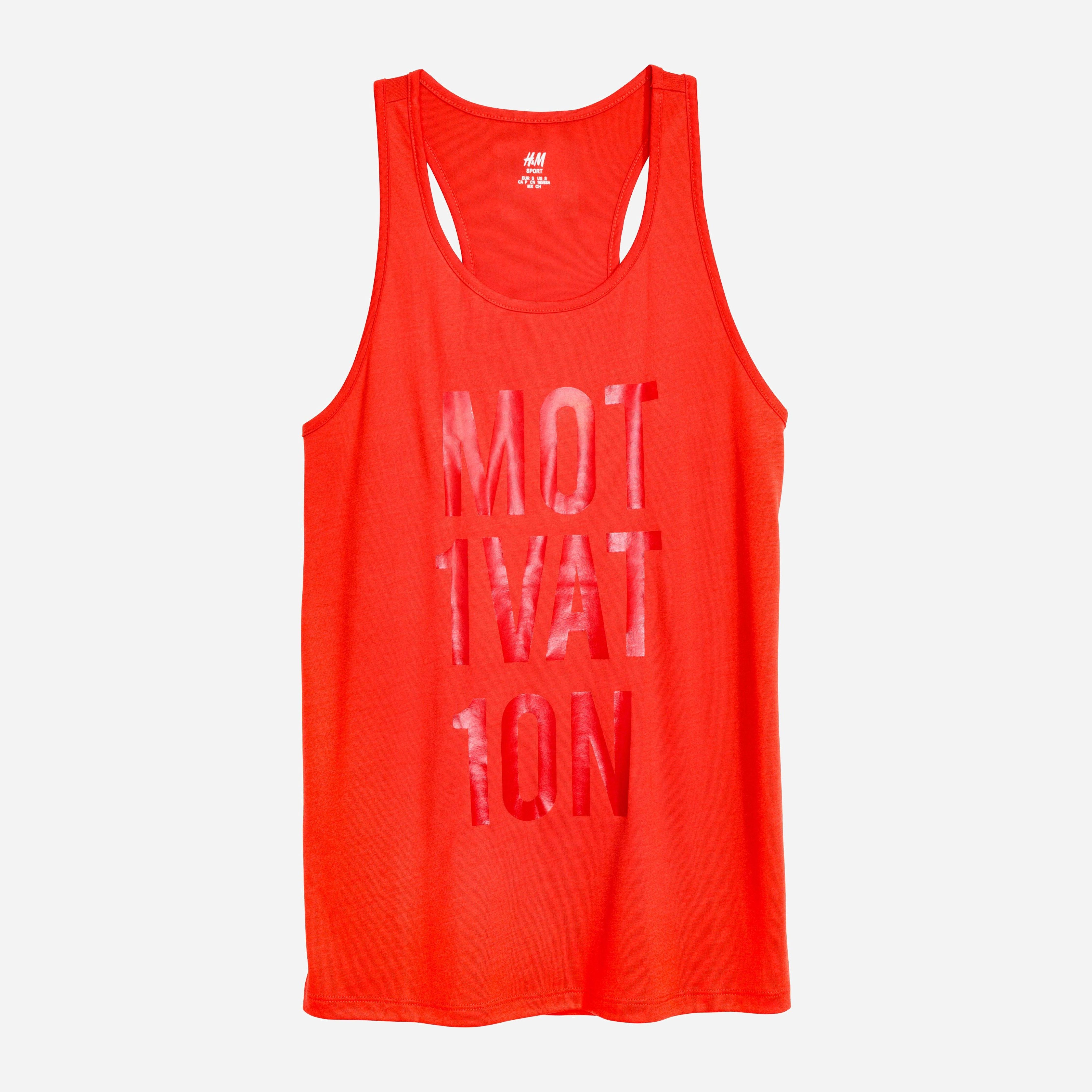 

Спортивная майка H&M 5511746-AASD S Красная