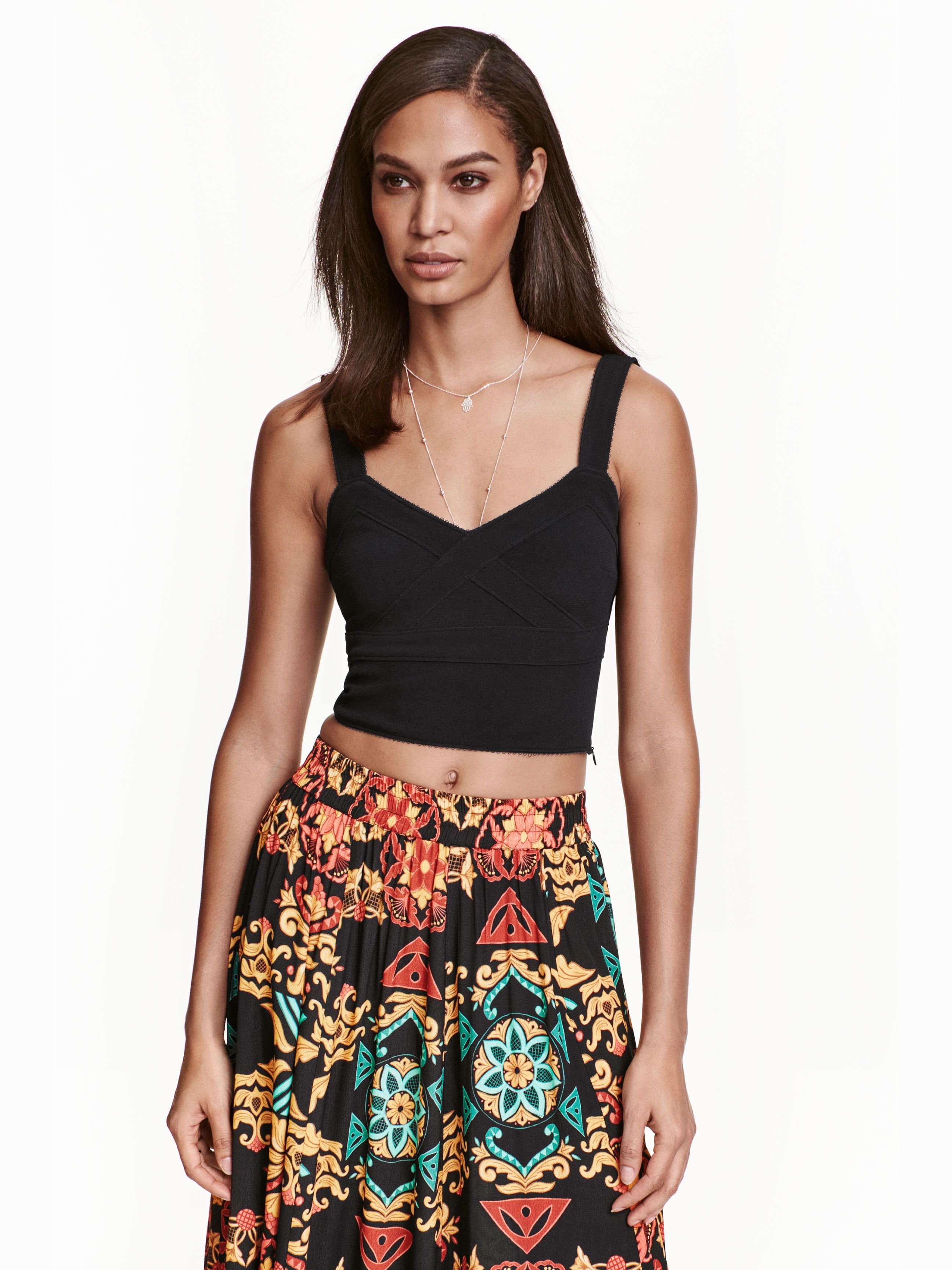

Топ H&M 3949083-AAAD XL Черный
