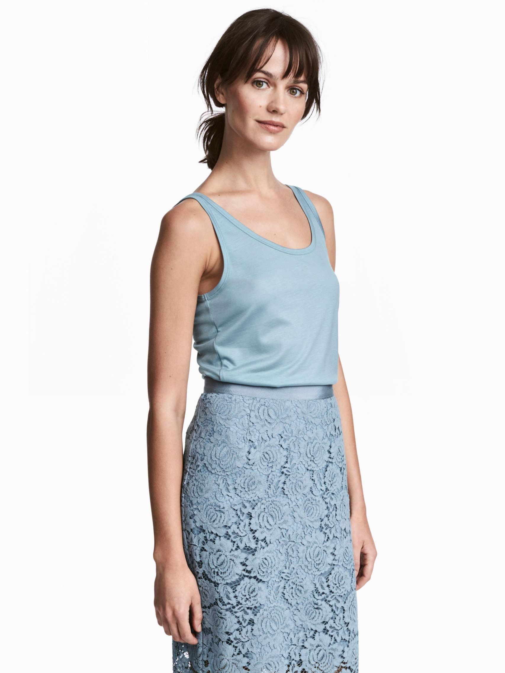 

Спортивная майка H&M 5381795-ACUP L Голубая