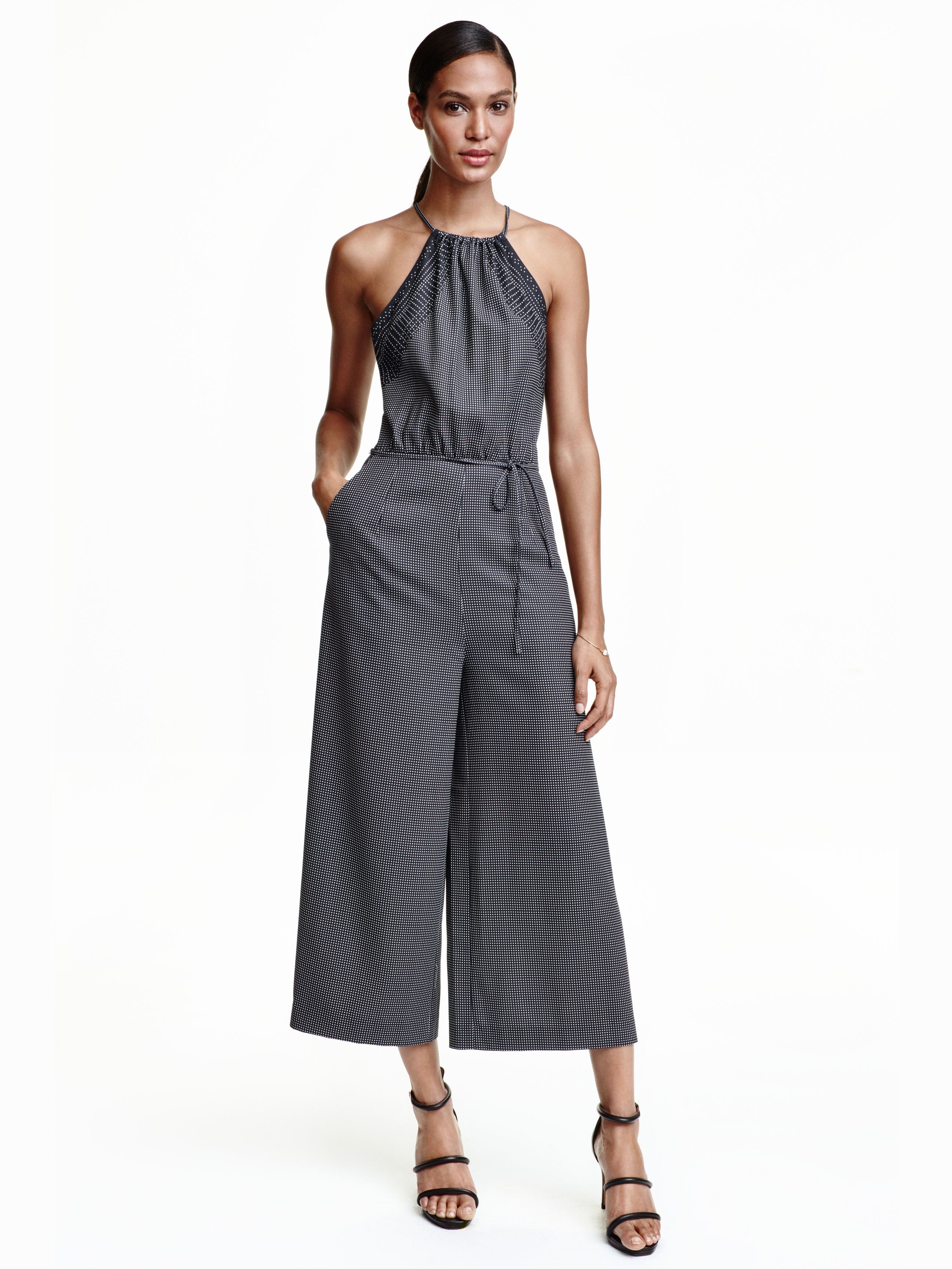 

Комбинезон H&M 3985194-AANX 42 Черный с белым
