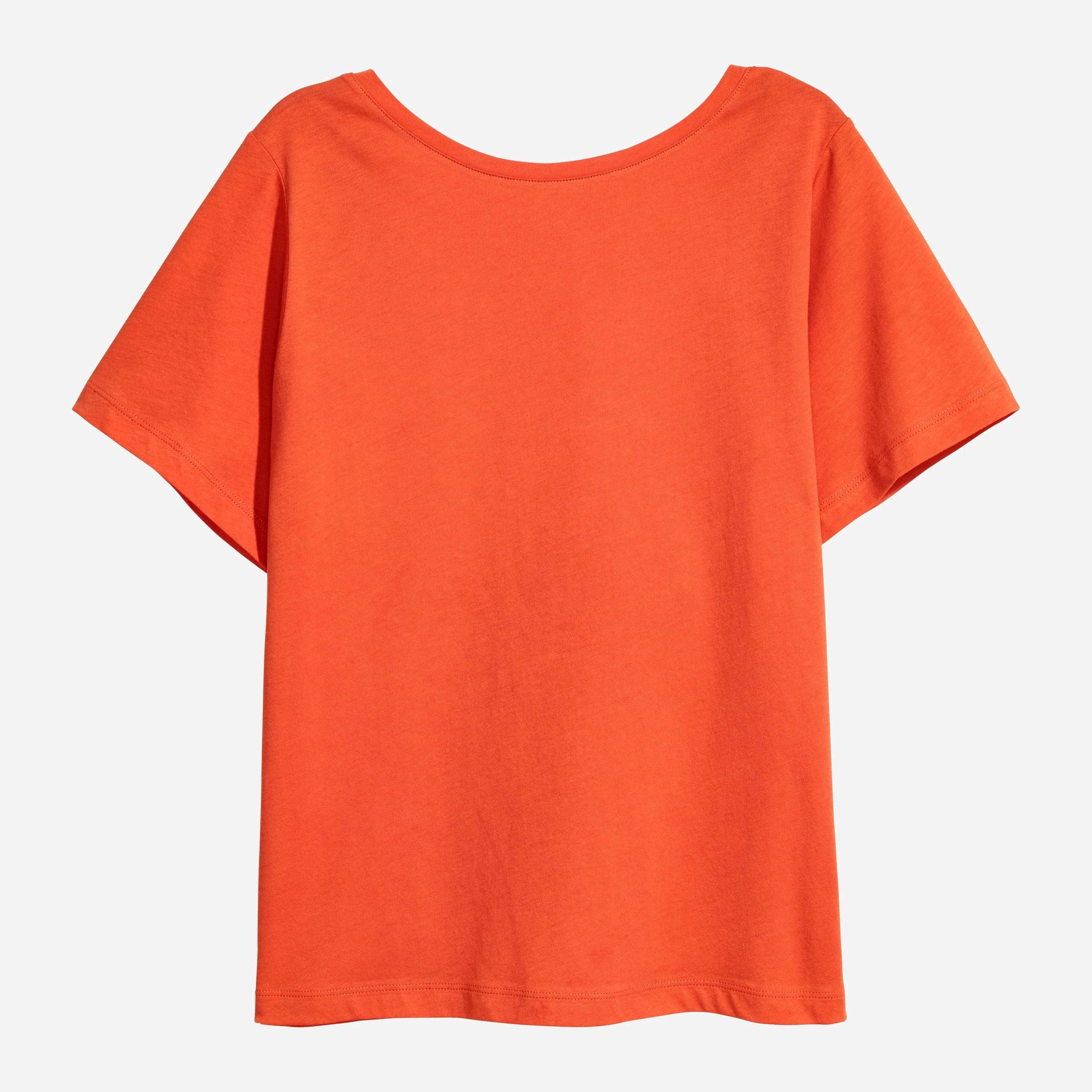

Топ H&M 4454196-ACVW 44 Оранжевый