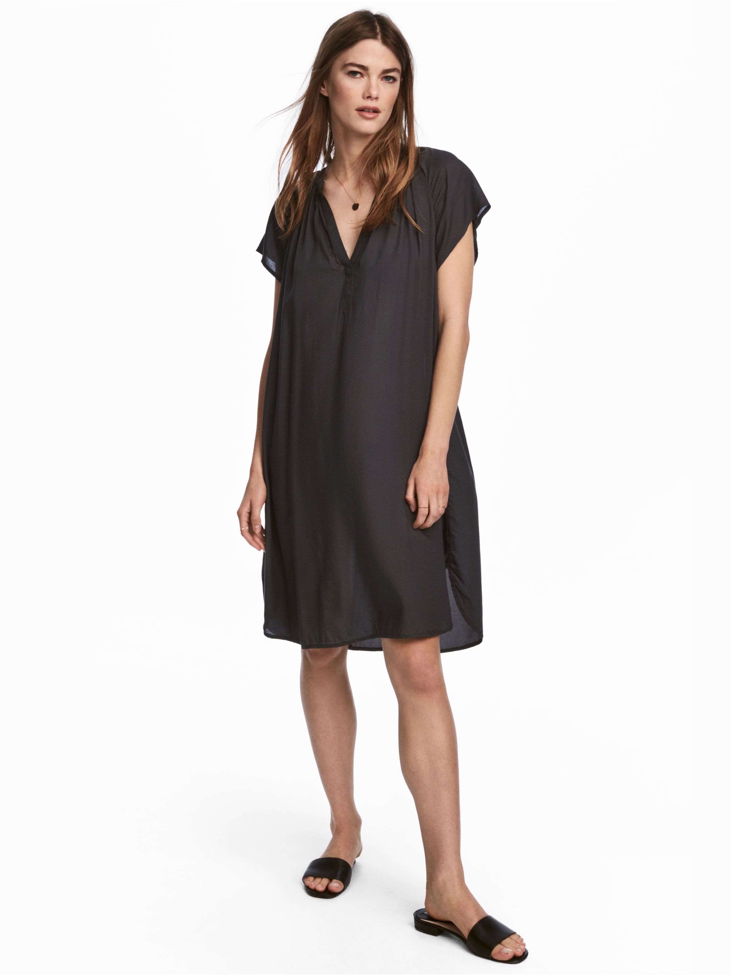 

Платье H&M 5059406-ACXW 38 Темно-серое