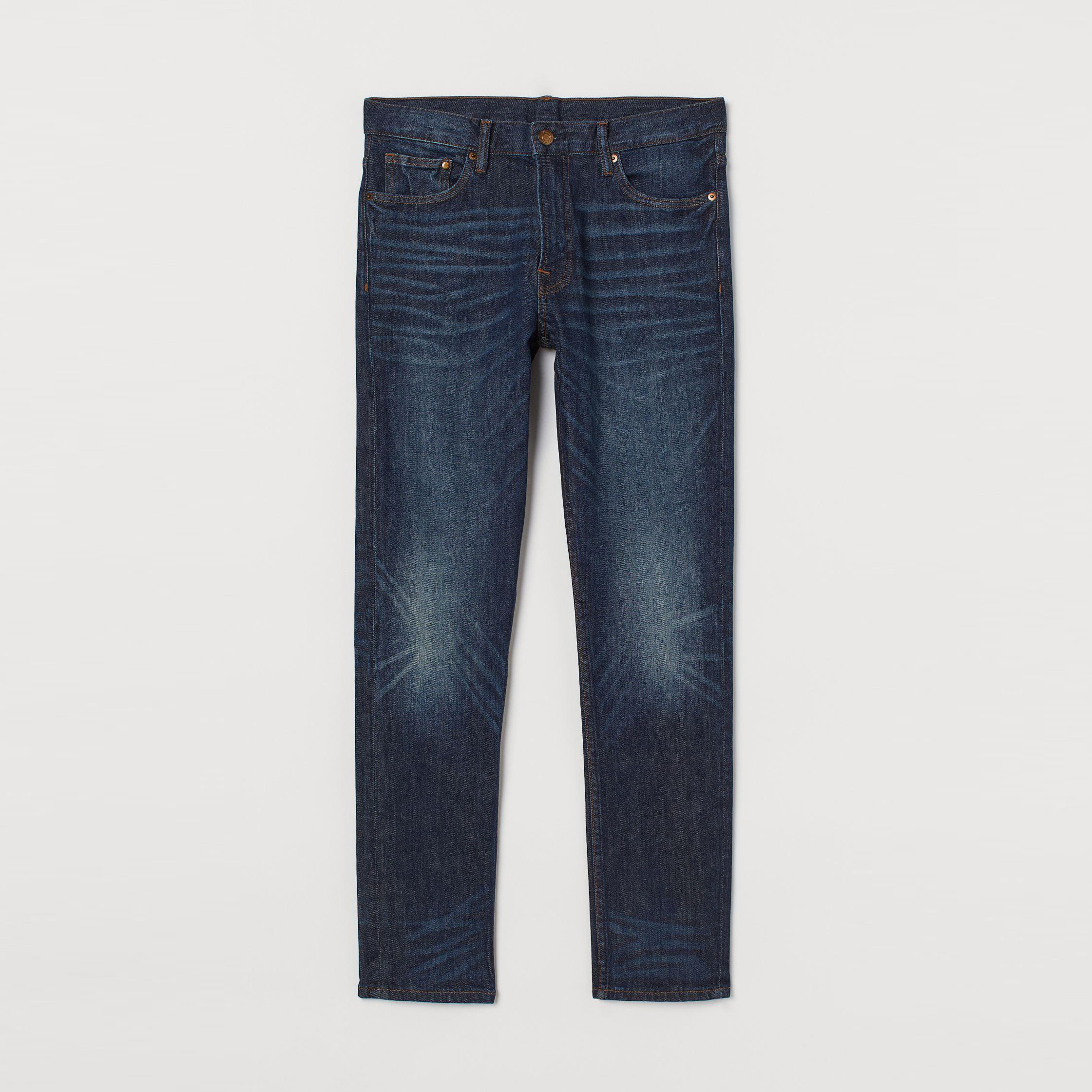 

Джинсы H&M 7519941-AAQJ 31/34 Темно-синие