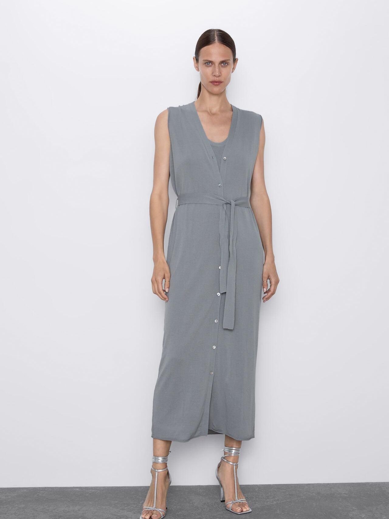 

Платье Zara 1509/107/819-ABKU L Серое
