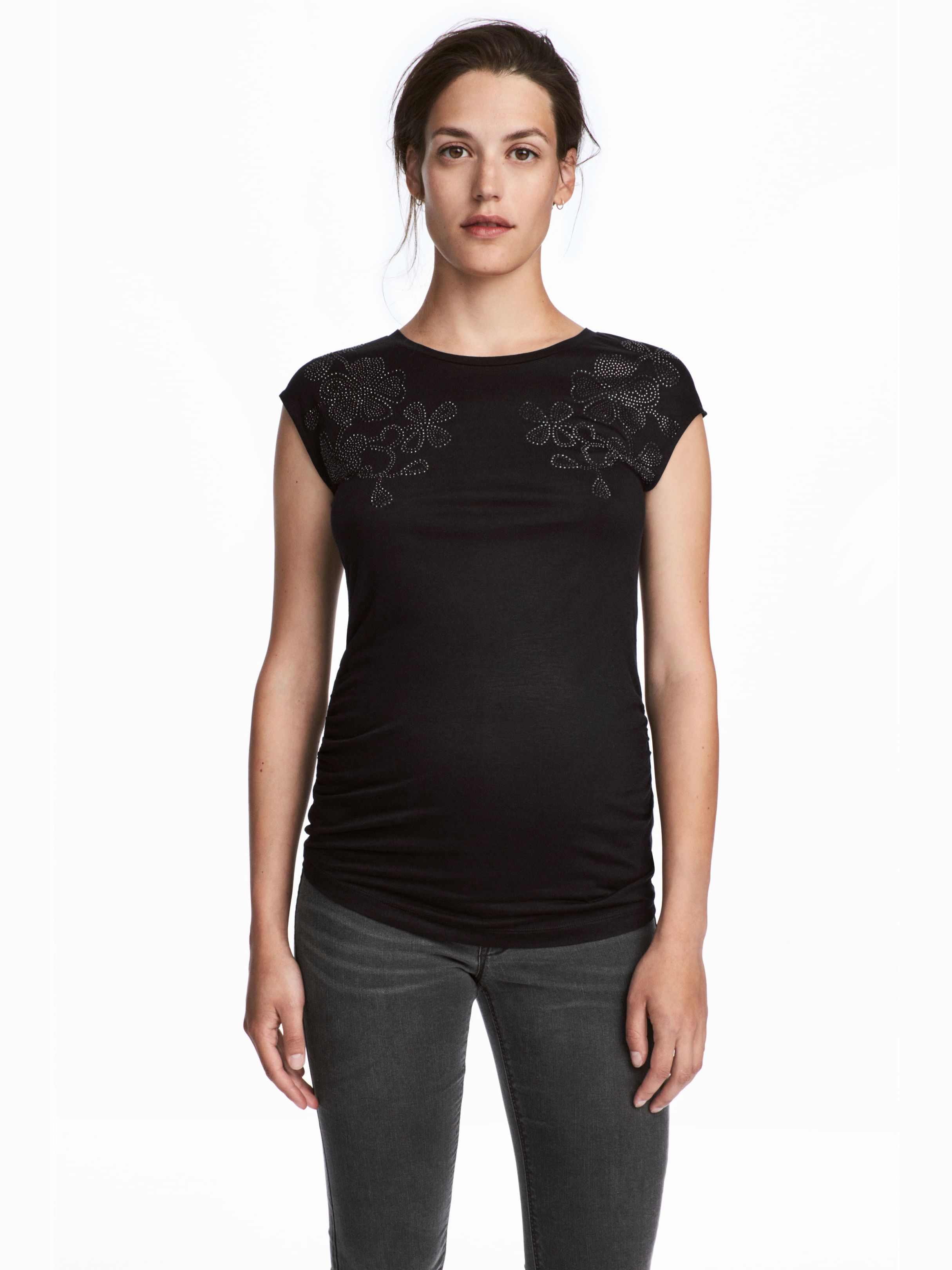 

Топ для беременных H&M Mama 5800076-AAPU M Черный