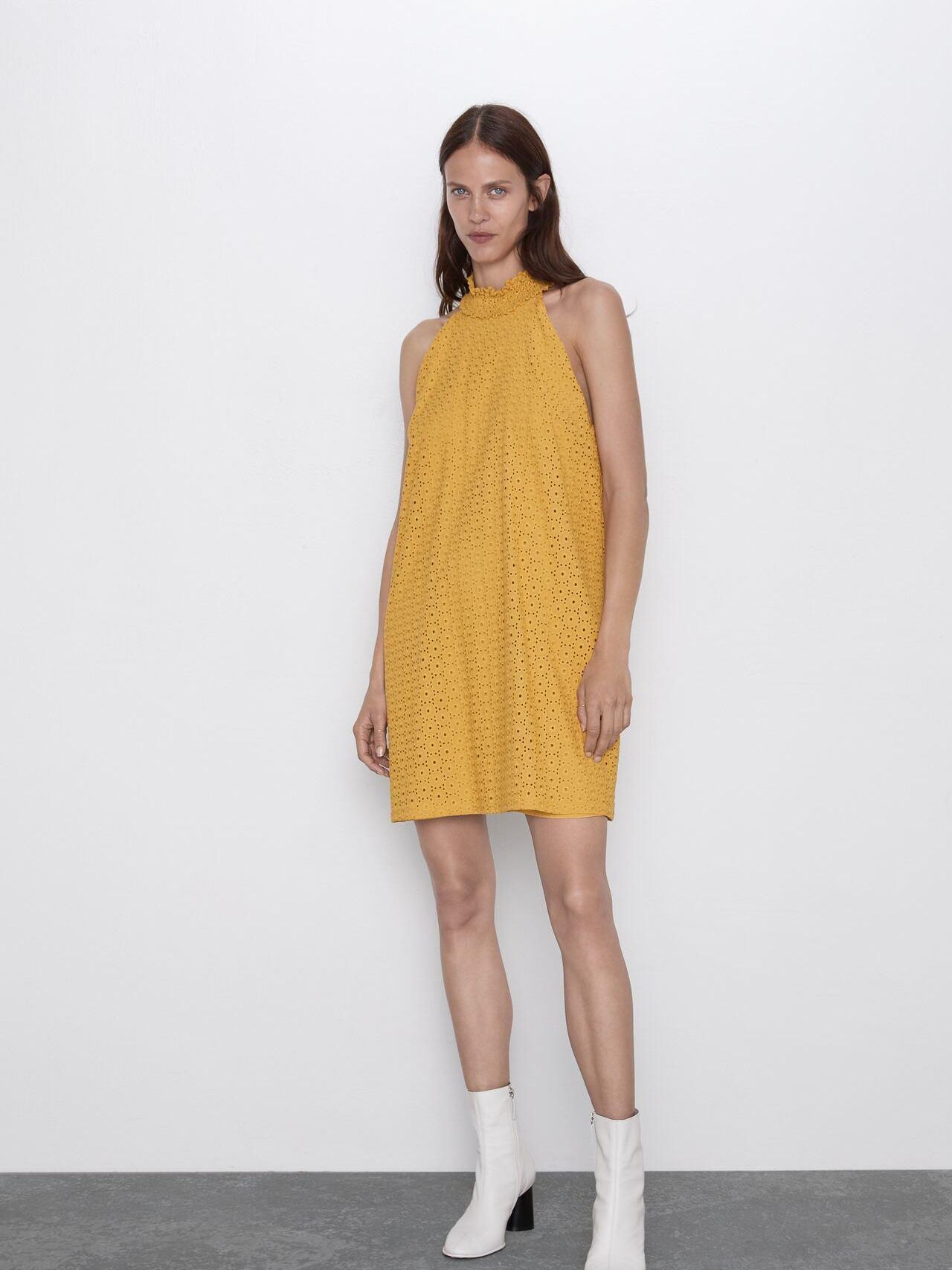 

Платье Zara 0387/158/305-ACSC L Горчичное