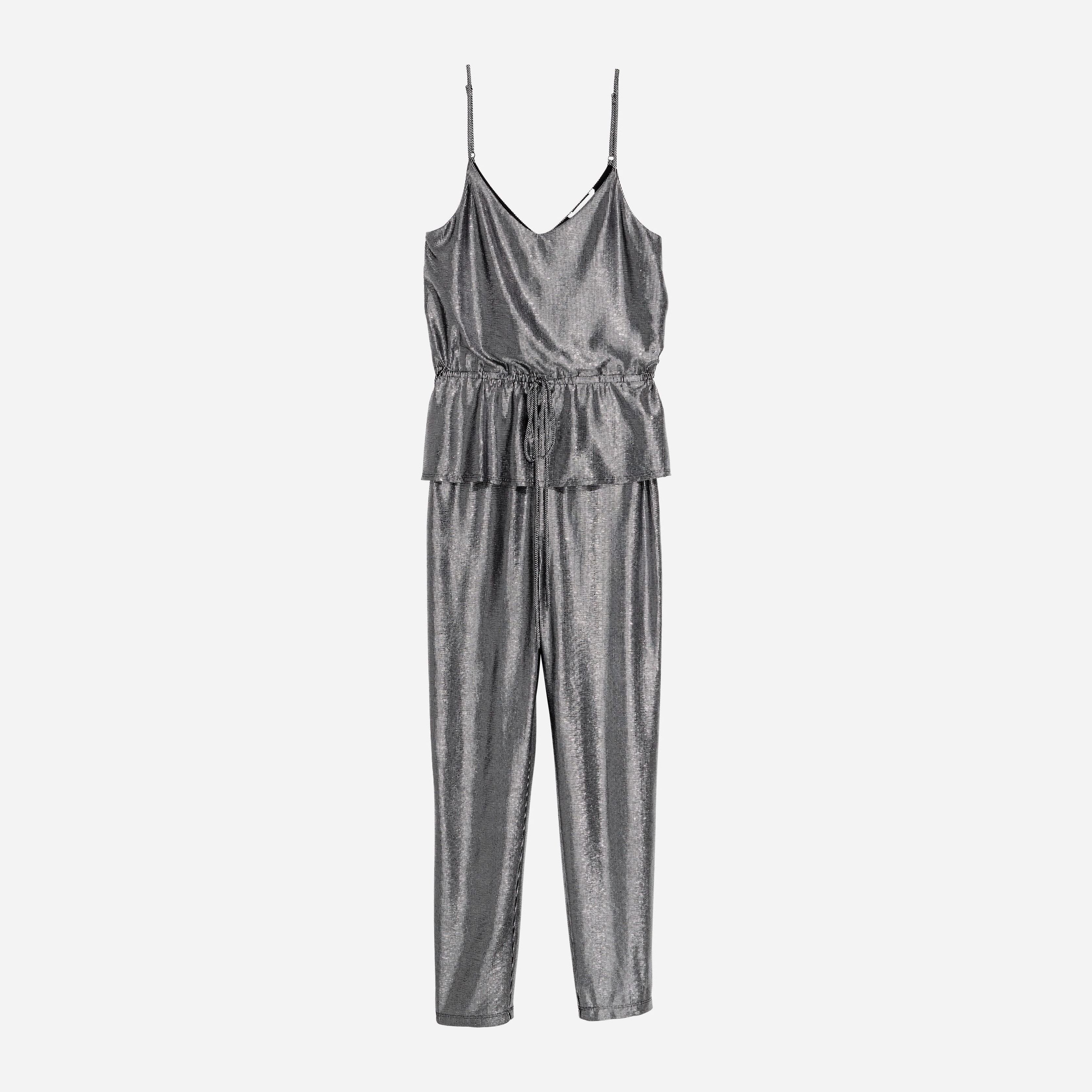 

Комбинезон H&M 5872646-ABFJ 36 Черный с серебристым