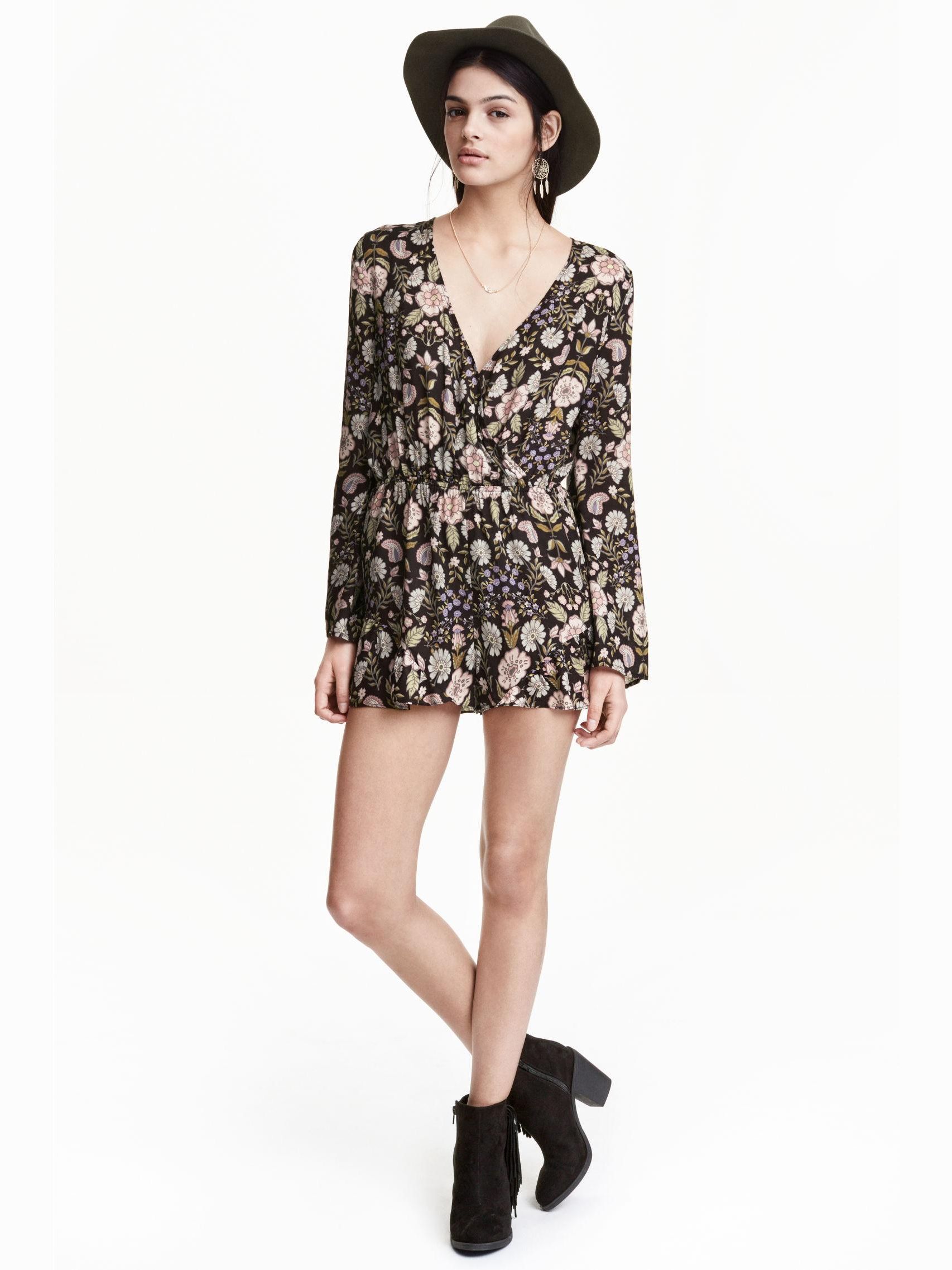 

Комбинезон H&M 3663823-AAUU 40 Черный