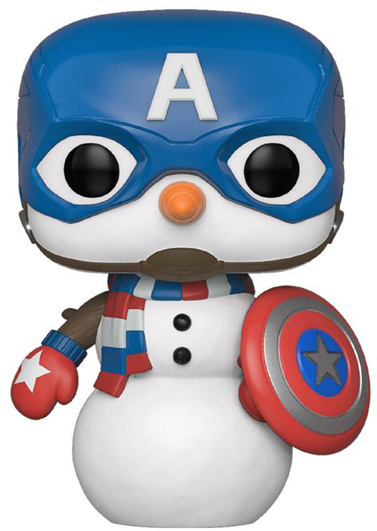 

Коллекционная фигурка Funko POP! Bobble: Marvel: Holiday: Capt America 43335 (FUN2503)