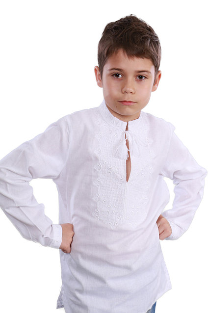 

Вышиванка Narodnyy Butik Твори Мир біла вишивка 134 Белая 2004.1