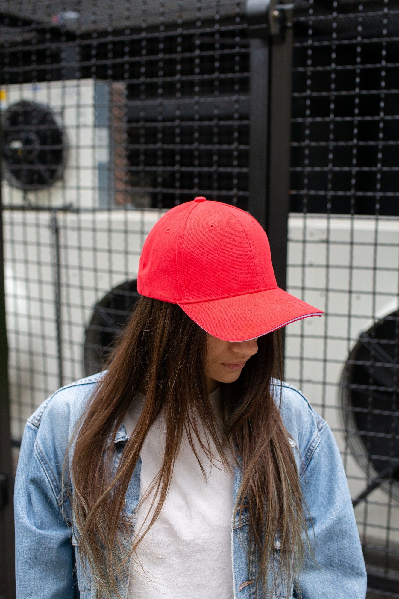 

Бейсболка Without Floyd Woman Red