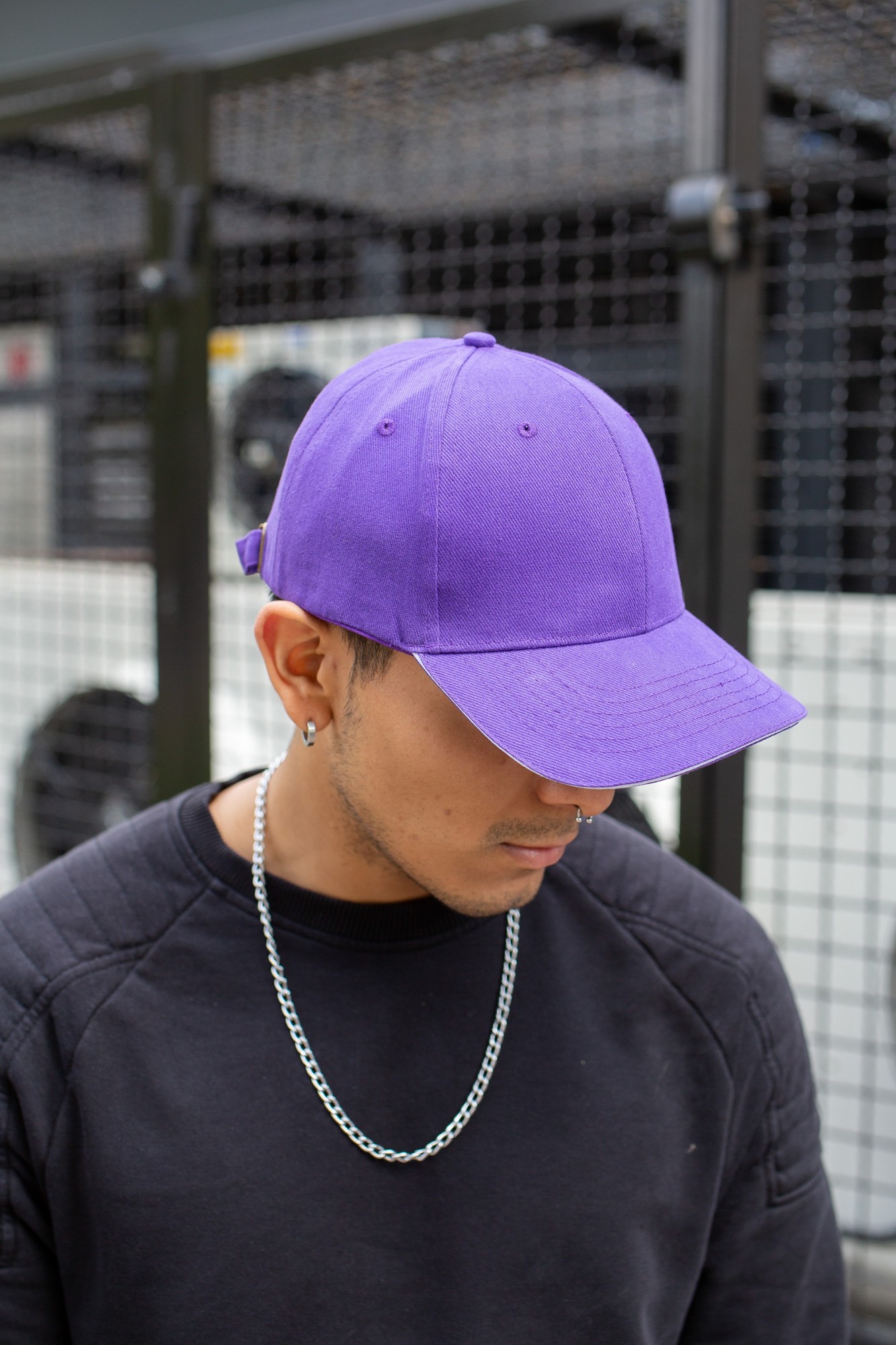 

Бейсболка Without Floyd Purple
