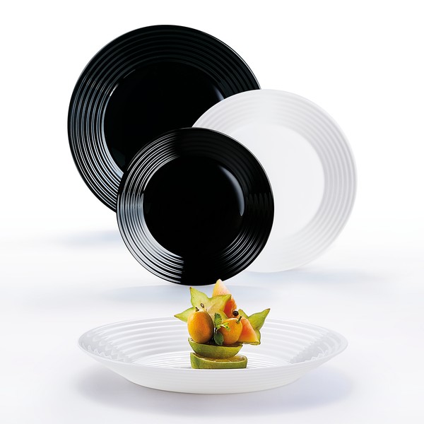

Сервиз LUMINARC HARENA BLACK&WHITE, 18 предметов.