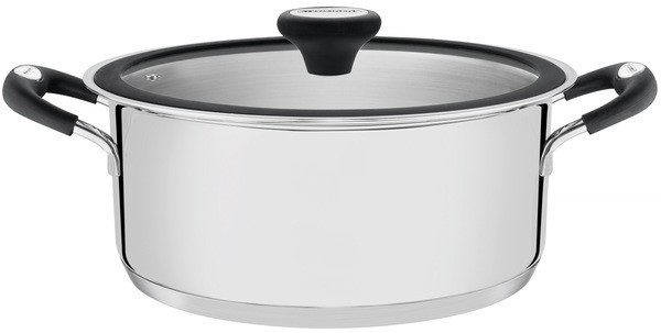 

Кастрюля TRAMONTINA Solar silicone нерж. кастрюля 2,8л (диам 20см) широкая (62123/203)