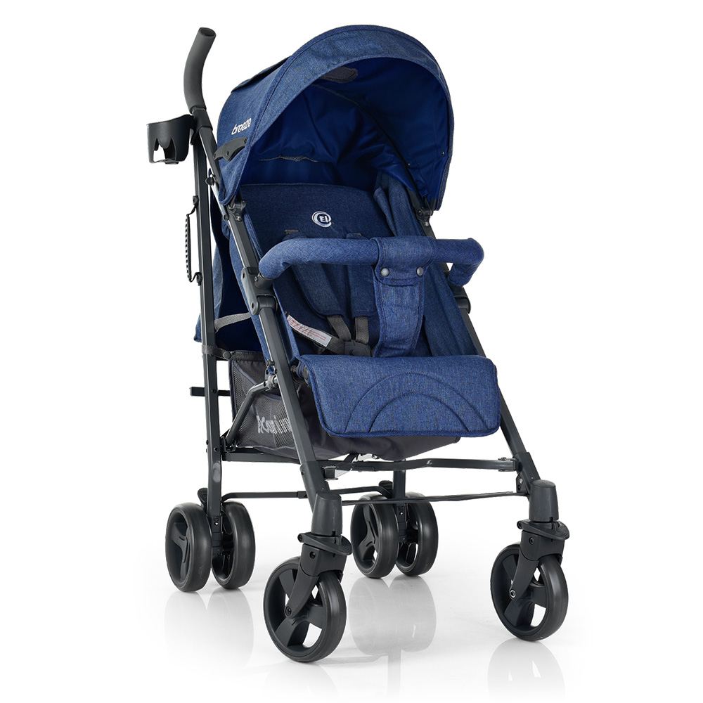 

Коляска детская El Camino ME 1029 BREEZE Space Blue Прогулочная Трость