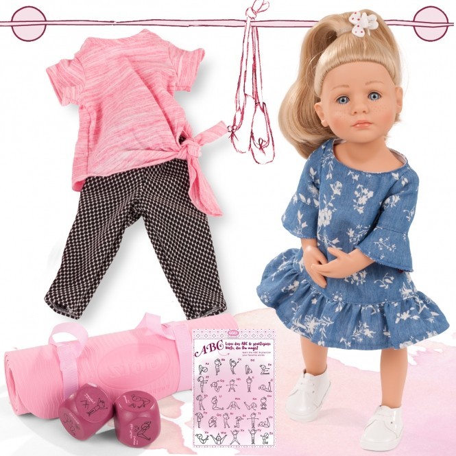 

Шарнирная кукла Lotta Yoga Gotz, 36 см