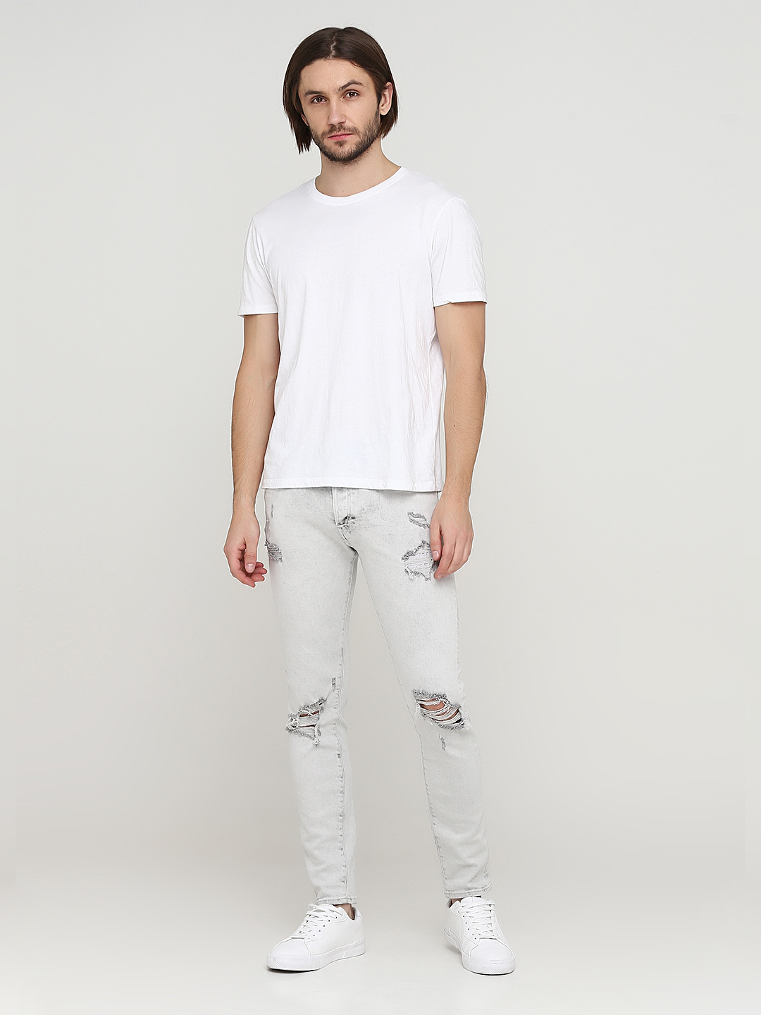 

Джинсы H&M 0607286_св.сер_01 31-32 Серые