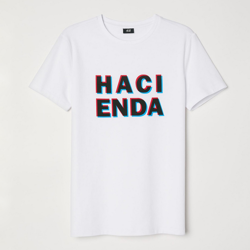 

Футболка H&M 0619561_бел. S Белая
