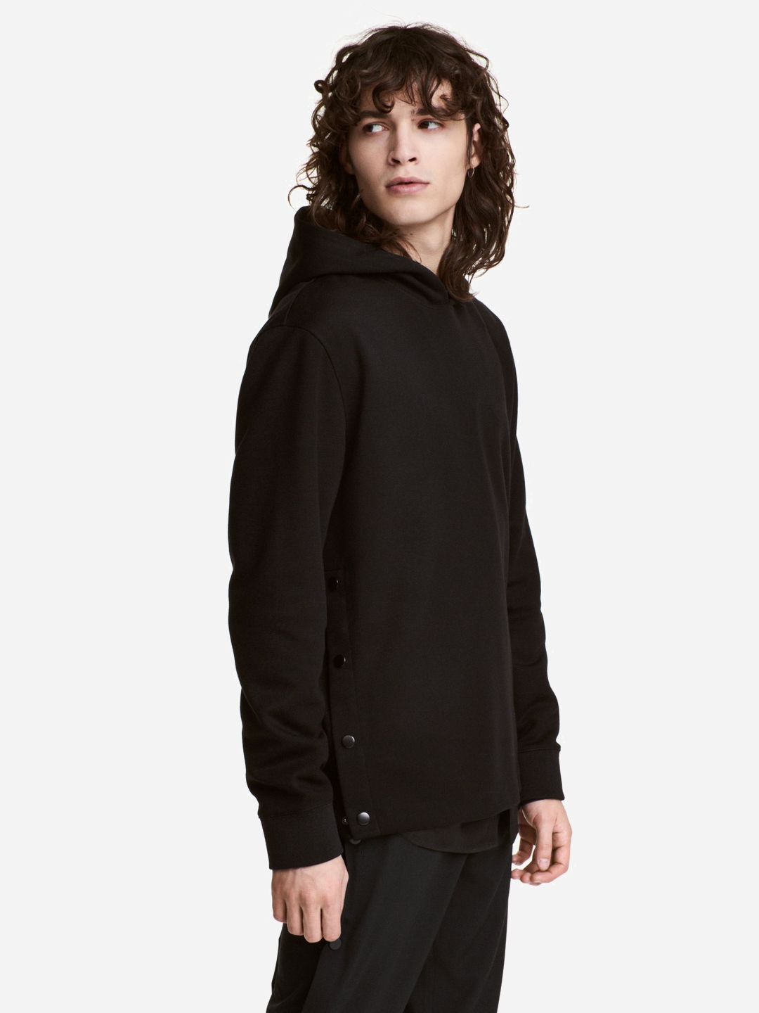 

Худи H&M 0456201_01 S Черное