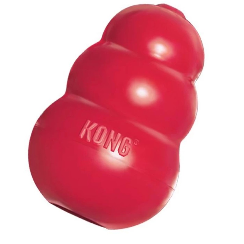 

Игрушка для собак средних пород резиновая KONG Classic M 8.9x5.7x5.7 см, красный