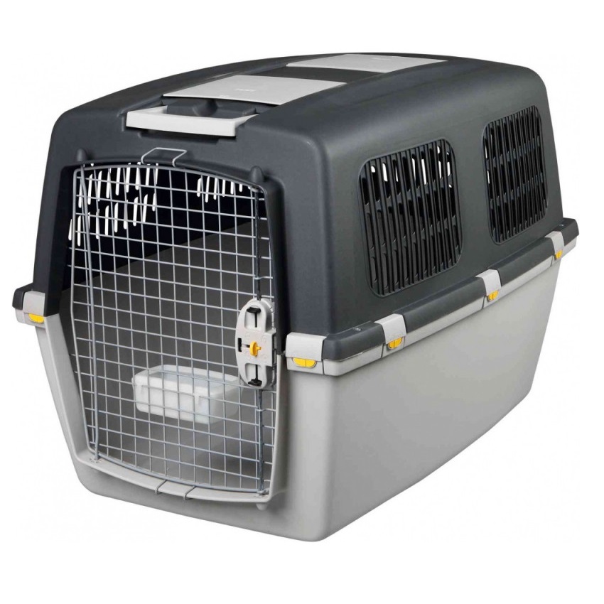 

Переноска для собак до 25 кг Trixie Gulliver 5 размер 79x58x60 см, серый