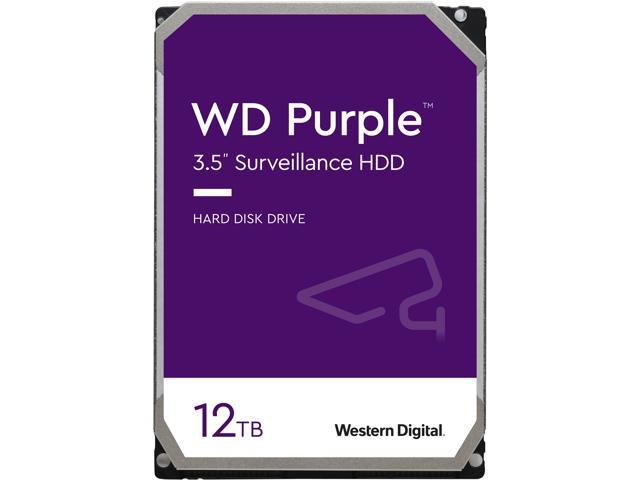 

Дисковий накопичувач внутрішній Western Digital WD 3.5" Purple 12TB 3,5" SATAIII 7200 об/хв Сріблястий (WD121PURZ)