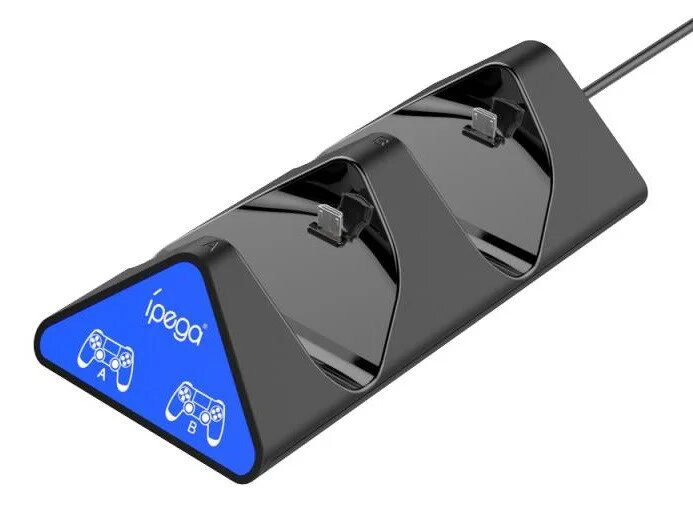 

Зарядна станція до геймпаду подвійна iPega PG-P4021 PS4/ Slim/ Pro Чорний