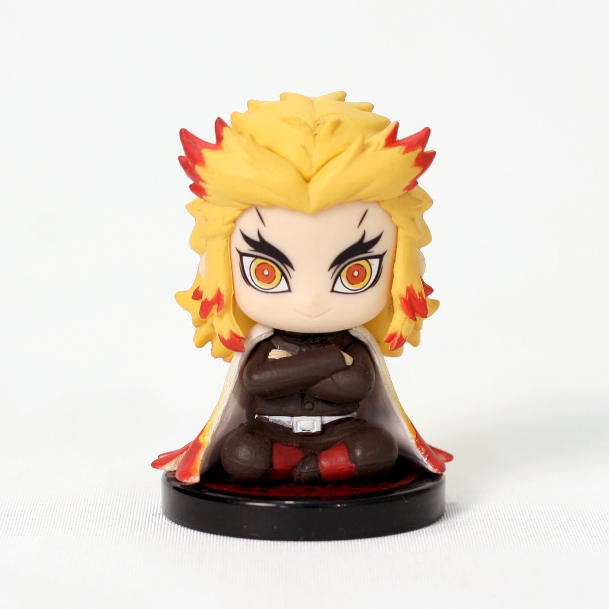 

Коллекционная аниме-фигурка Bandai - Chibi Kyojuro Rengoku (Кьоджуро Ренгоку), 45 мм